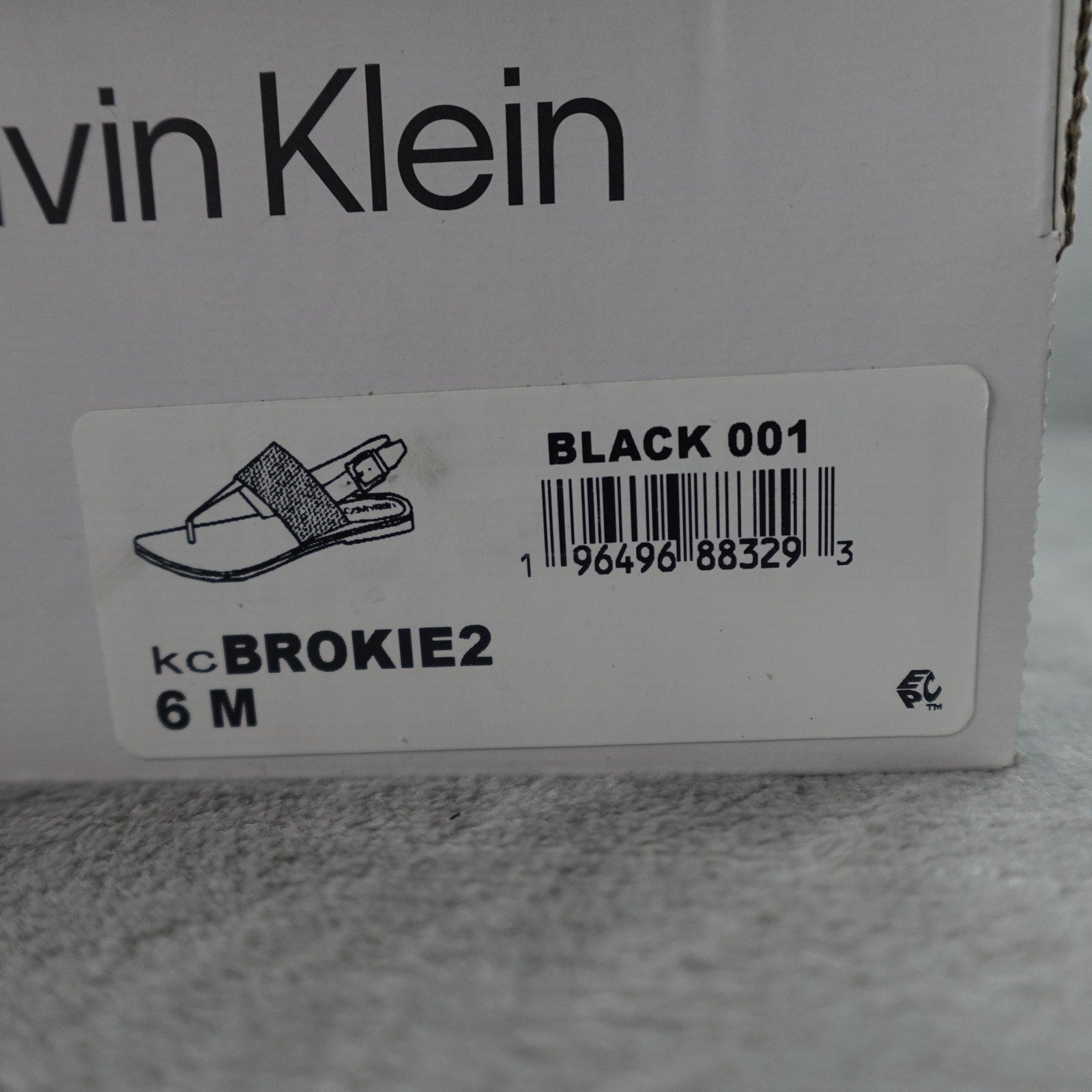 Calvin Klein Brokie2 6M womens sandals