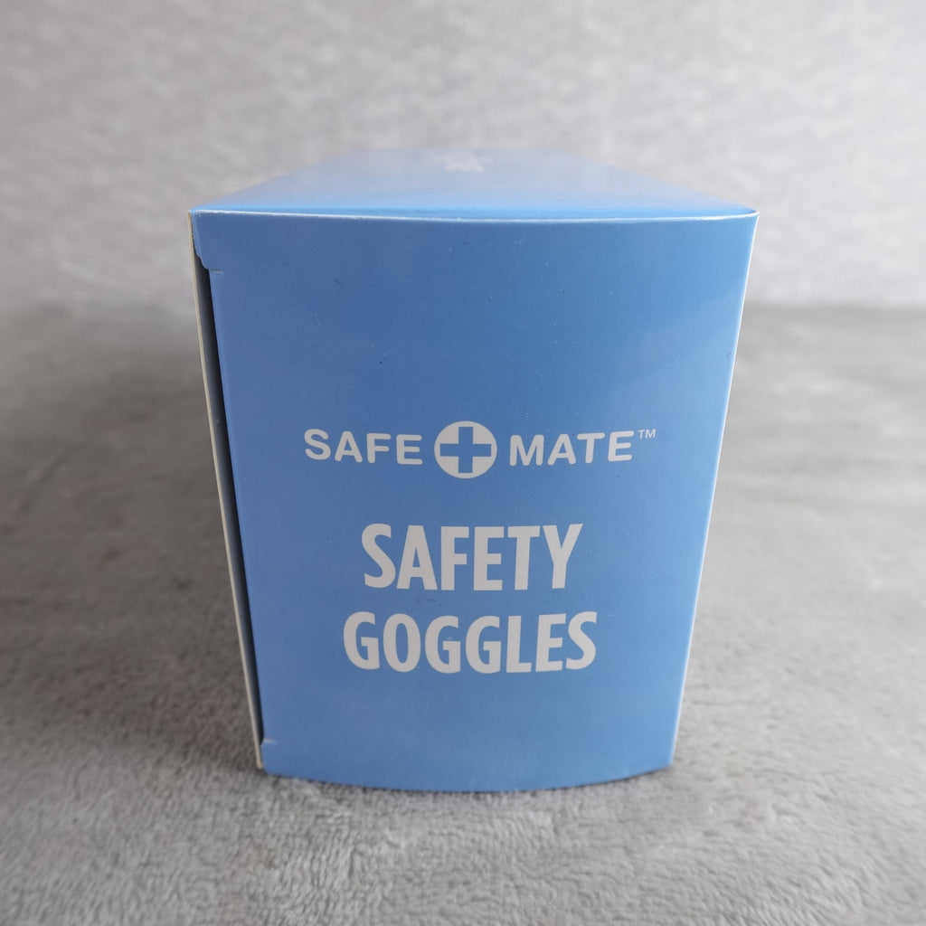 Safe+Mate Safety Goggles Clear Anti-Fog Impact Resistant Eye Protection NEW