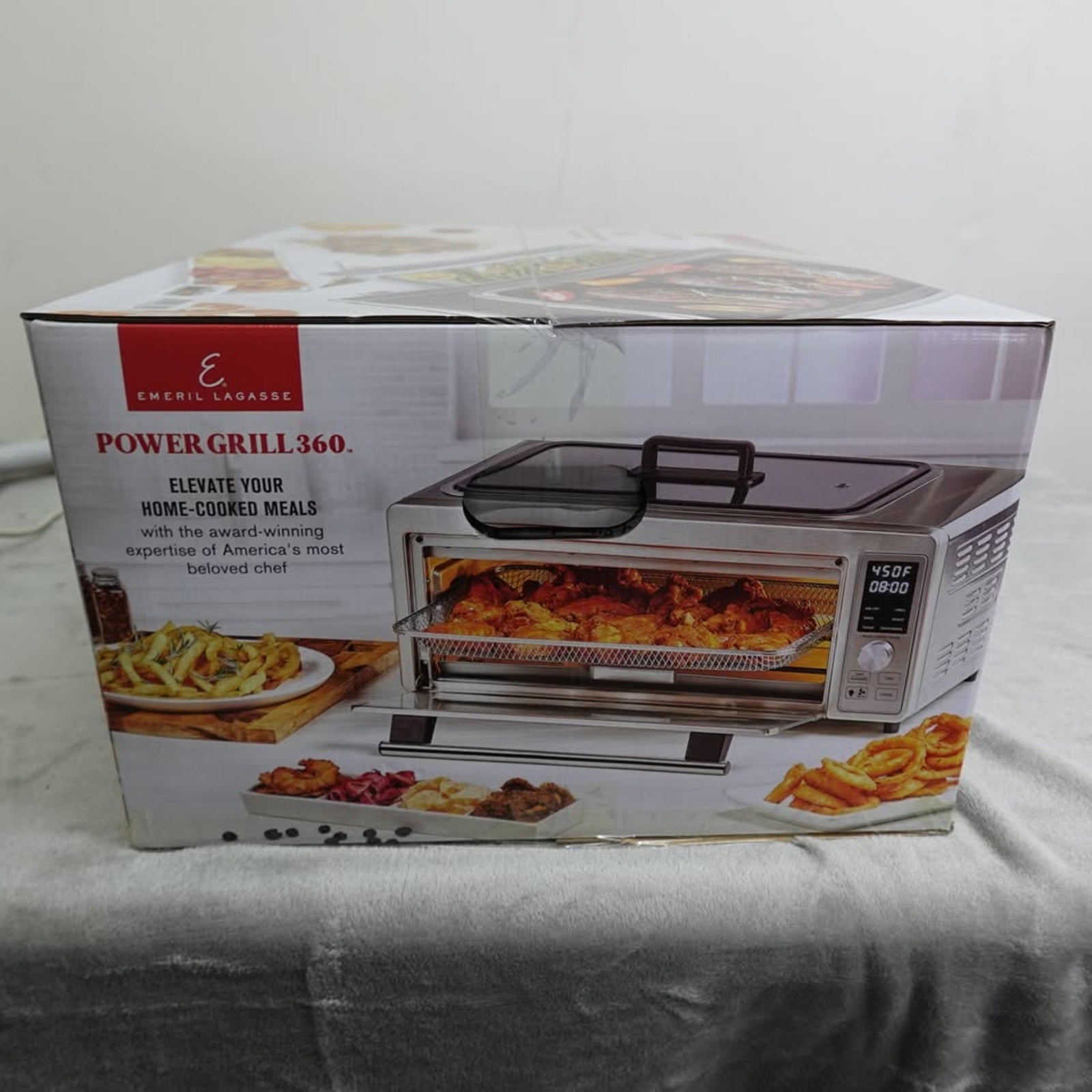 Emeril Lagasse Power 360 Grill 6-in-1 Smokeless Grilling & Airfrying