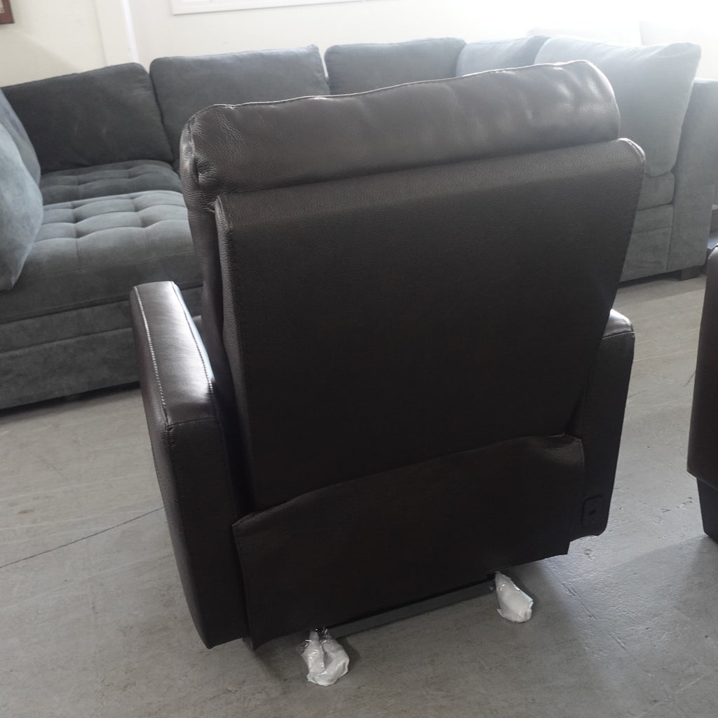 Gilman Creek Aldryn 2.0 Leather Gliding Power Recliner with Power Headrest