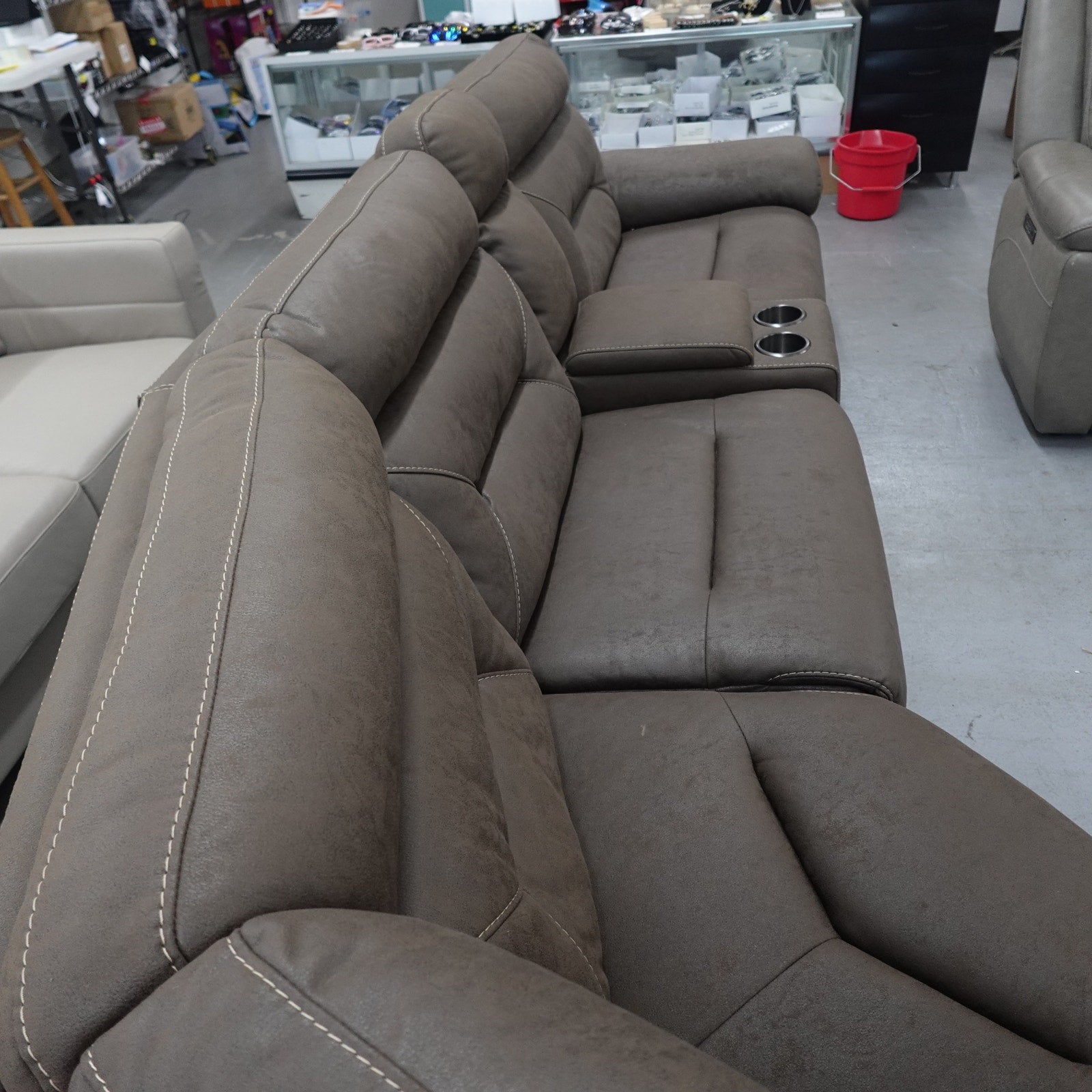 Fletcher 6-piece Fabric Reclining Sectional