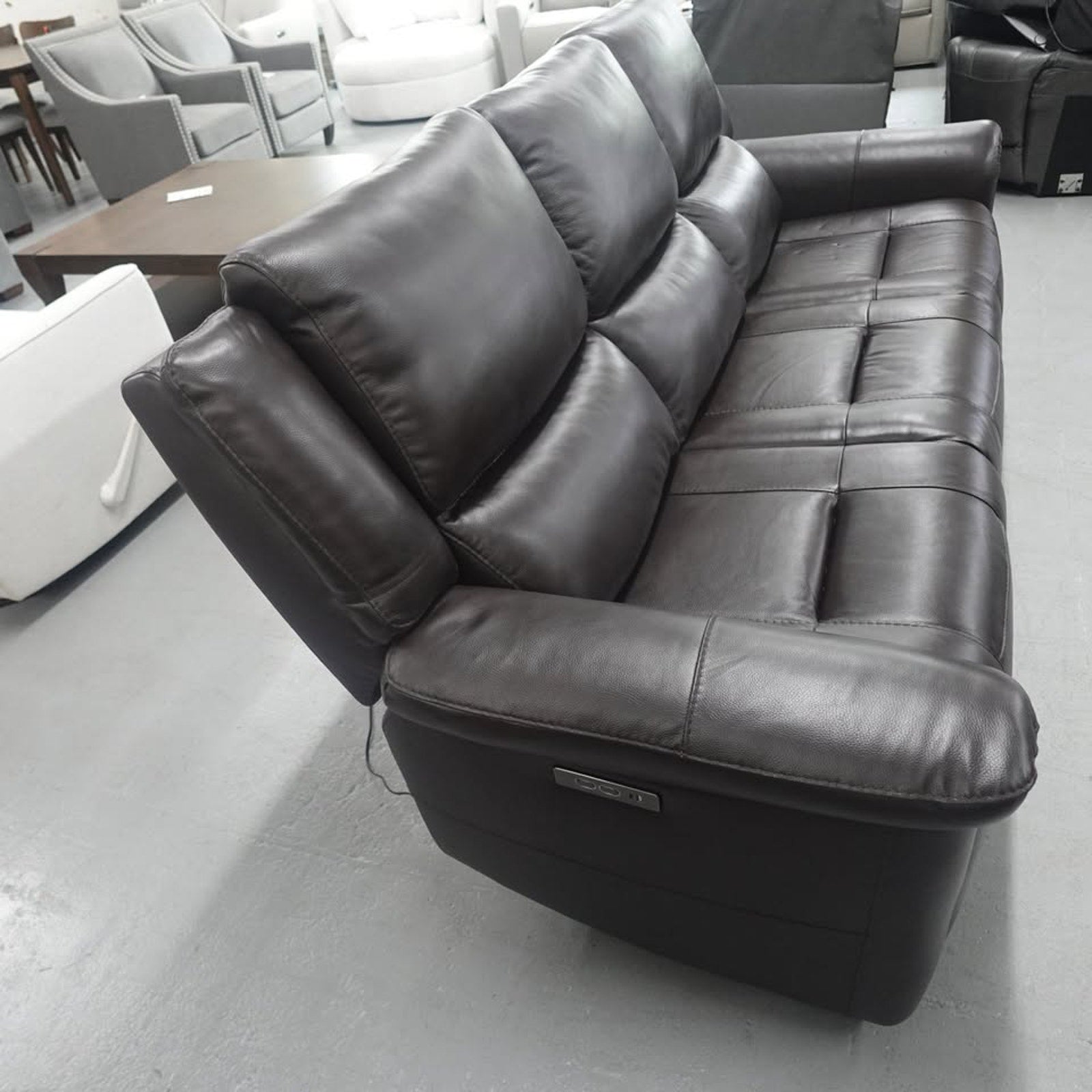 Alba Leather Power Reclining Sofa