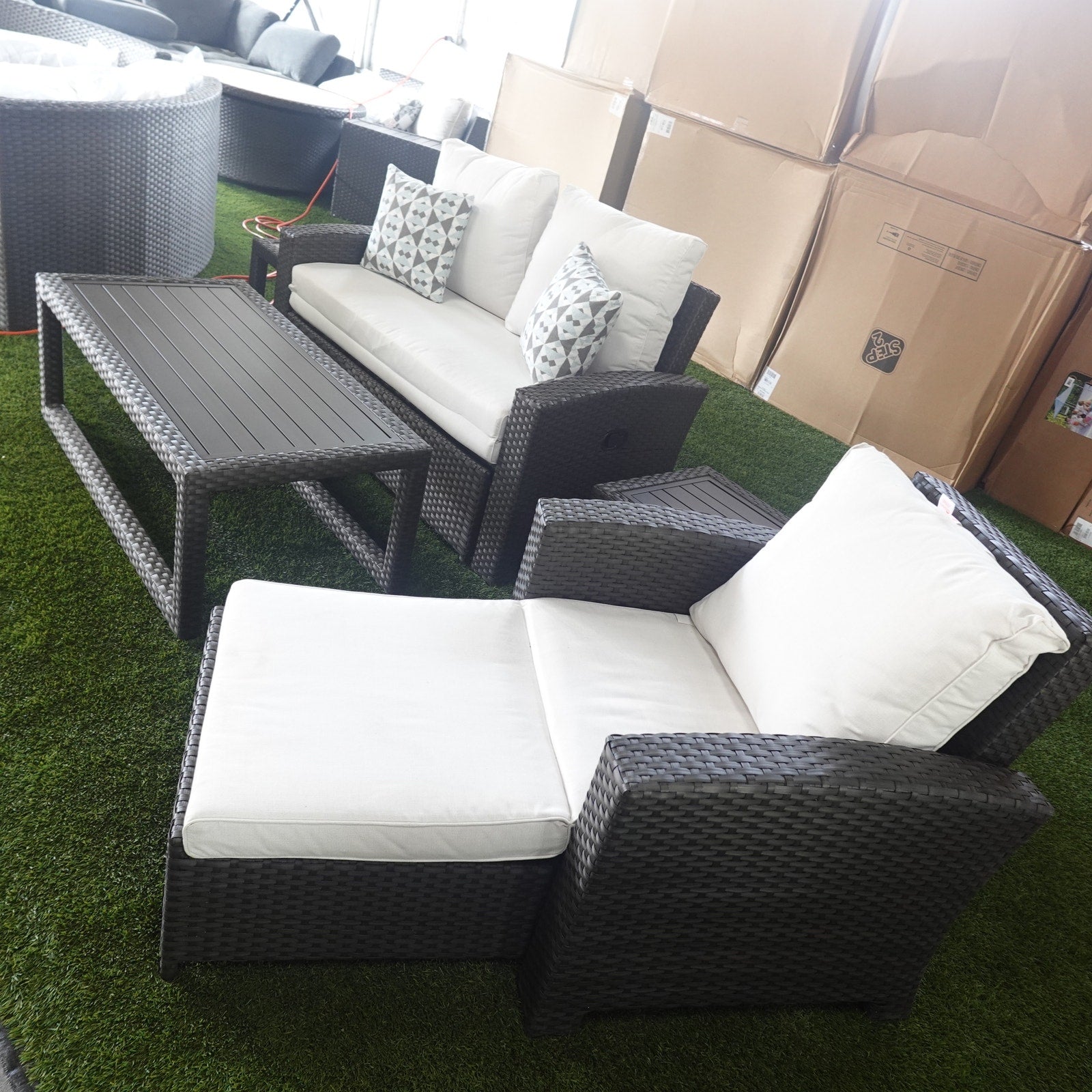 Sunvilla Outdoor Patio Set – 5 Piece (NEW) – $1,099 OBO