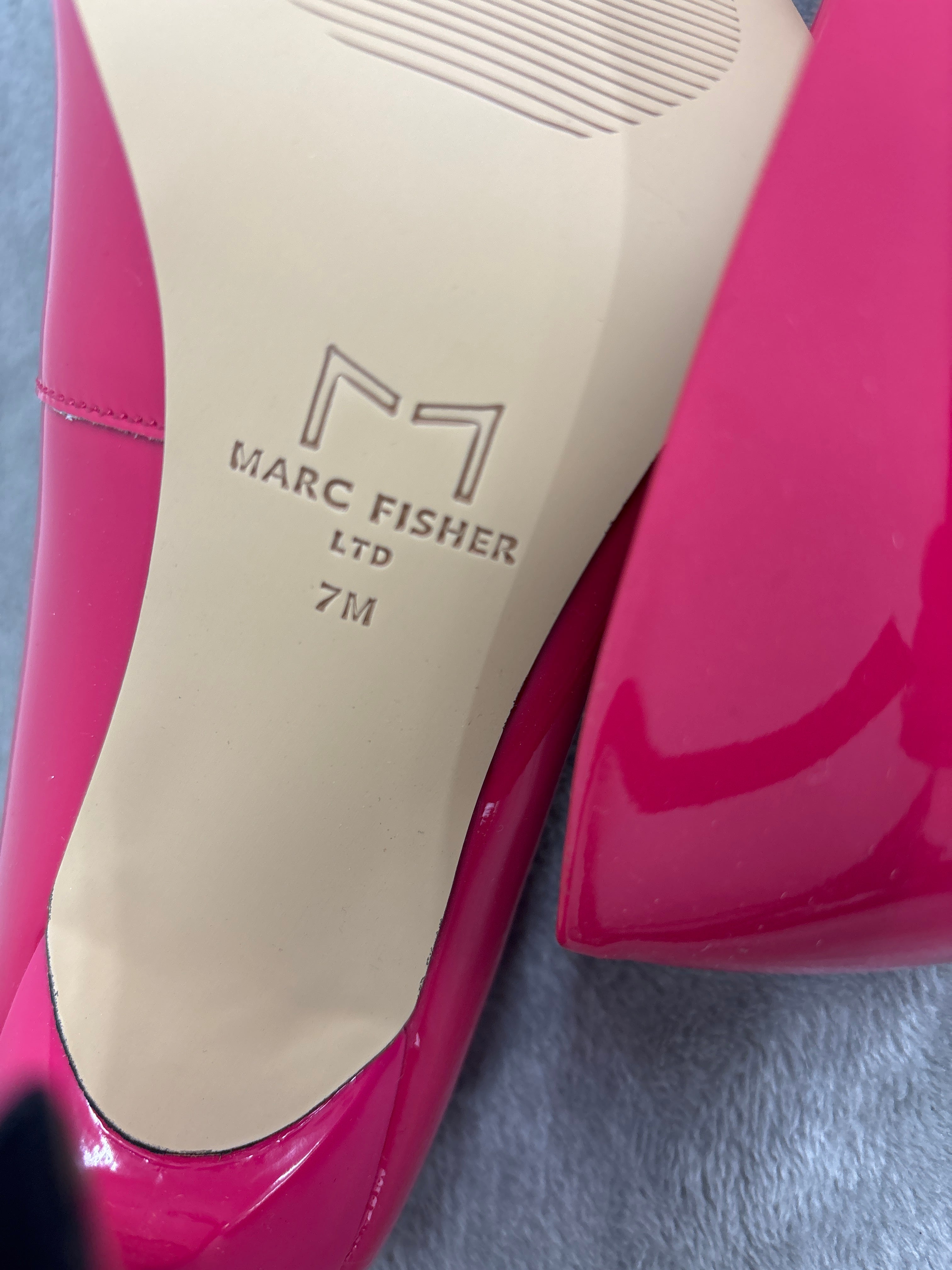 Marc Fisher pink heels