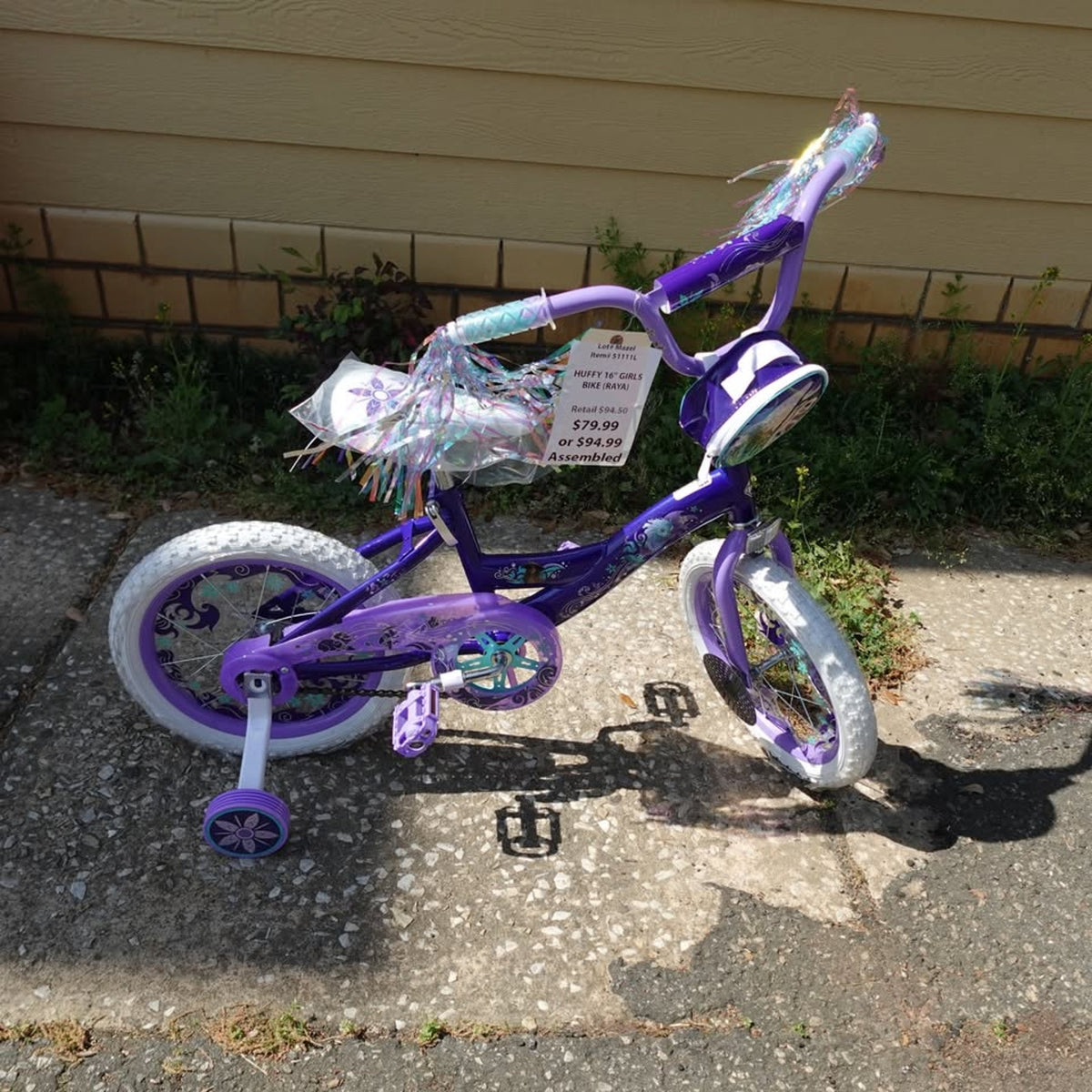 Huffy 16'' Disney Raya and the Last Dragon Bike for Kids