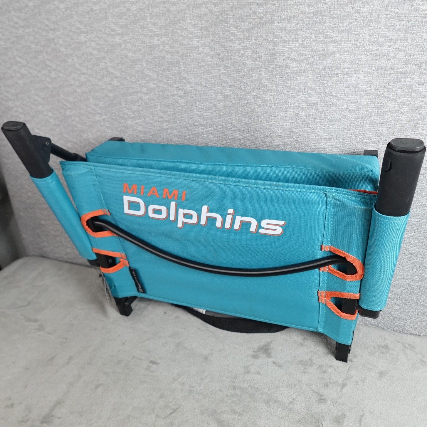 Logo Brands Miami Dolphins NFL Premium Stadium Seat Chair Cushion Blue