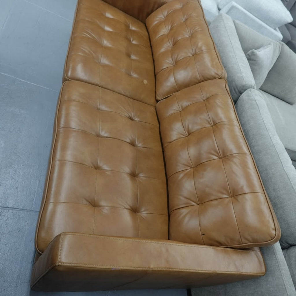 Harstine Leather Sofa