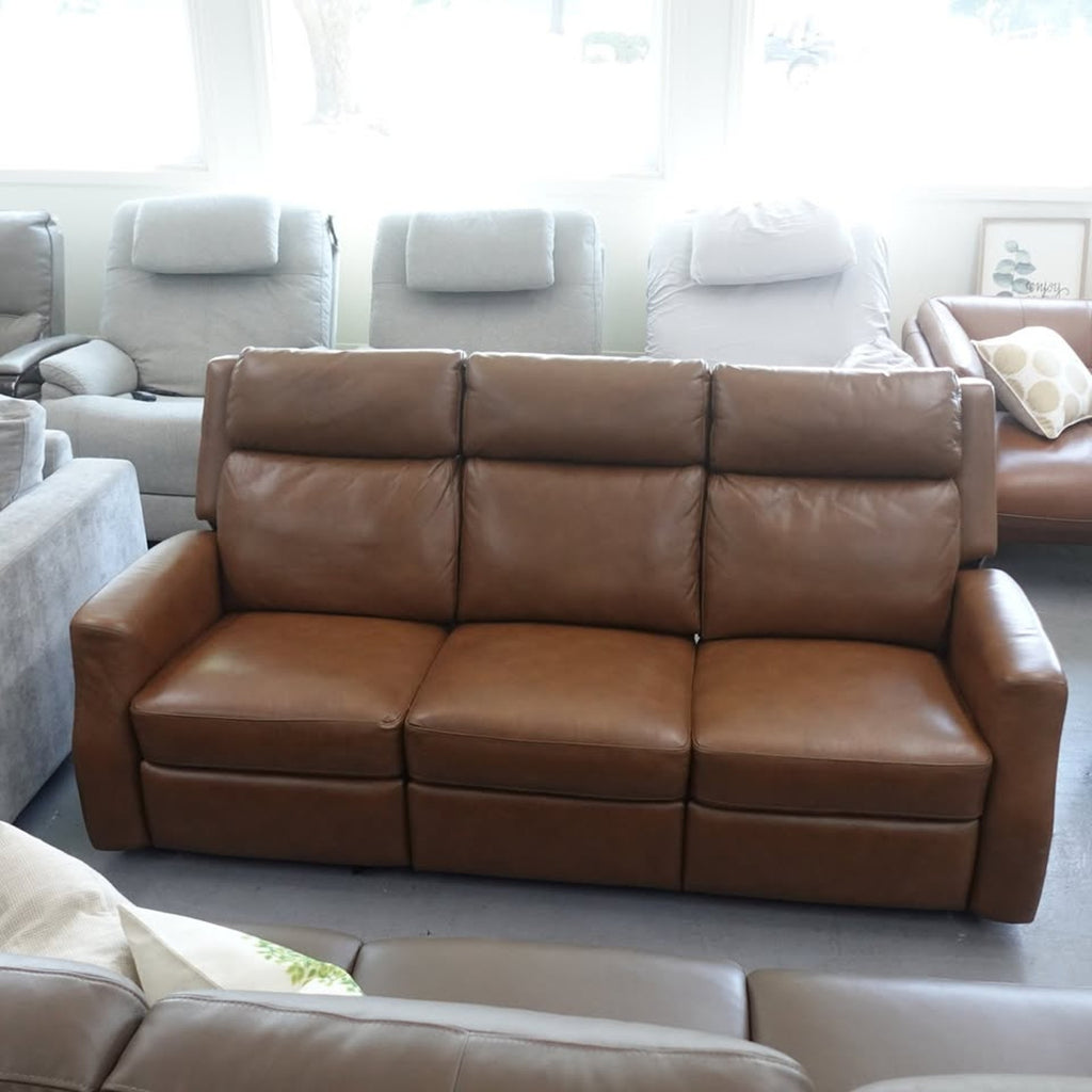 Thorton Leather Power Reclining Sofa
