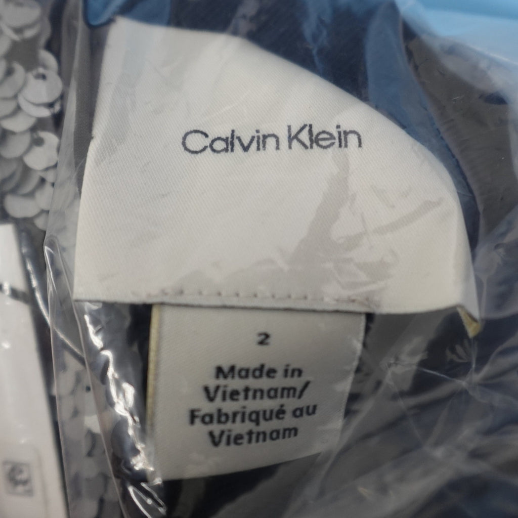 Calvin Klein Women's Sequin Skirt- Size 2