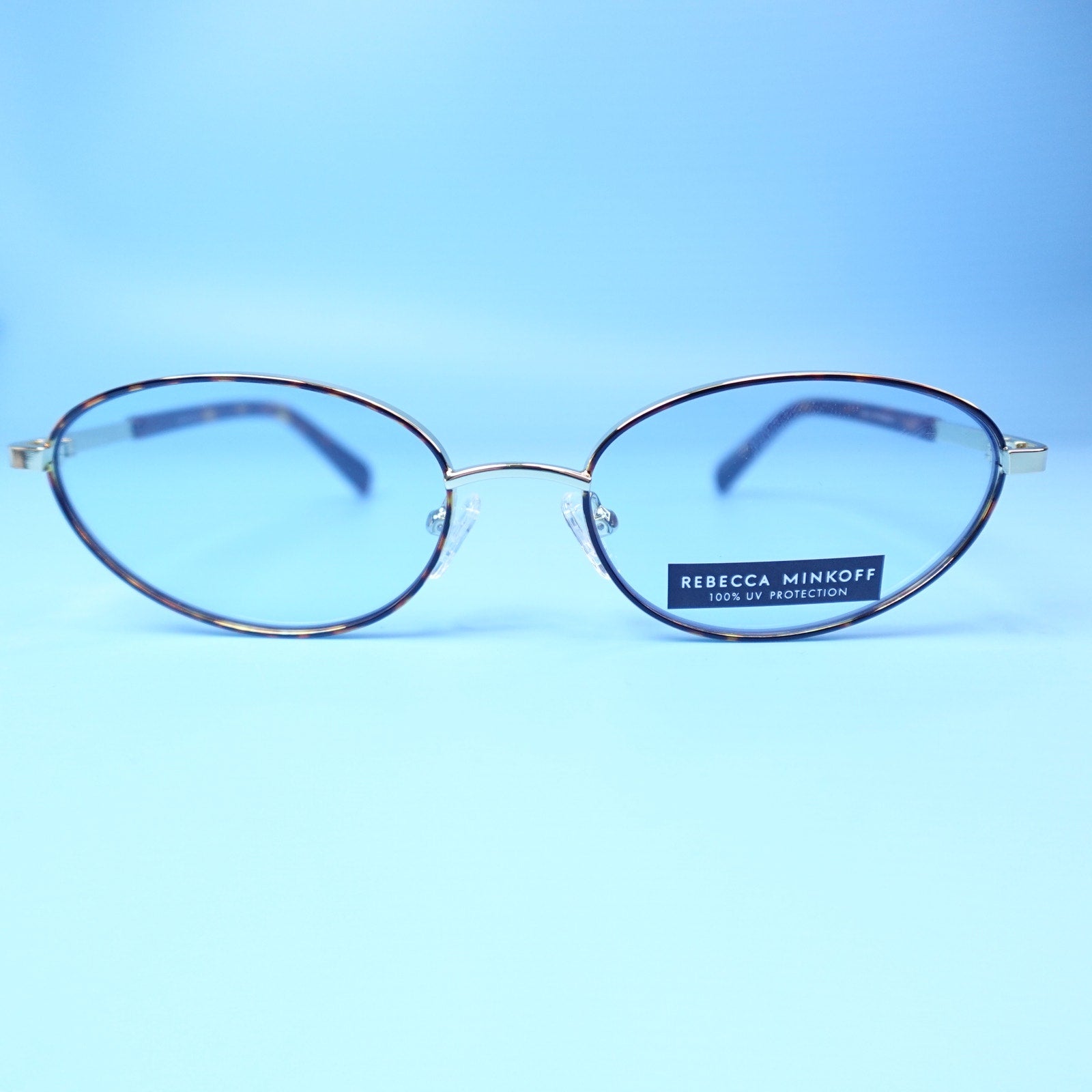 Rebecca Minkoff evangelyne Sunglasses Gold/Tortoiseshell 100% UV Protection
