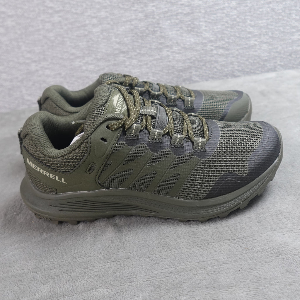 Merrell Nova 3 Tactical Men's Hiking Shoes Dark Olive J005047 Size 3.5M New