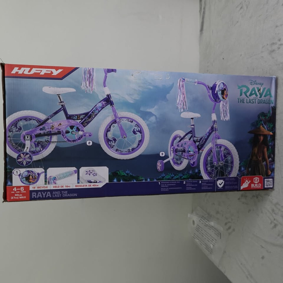 Huffy 16'' Disney Raya and the Last Dragon Bike for Kids