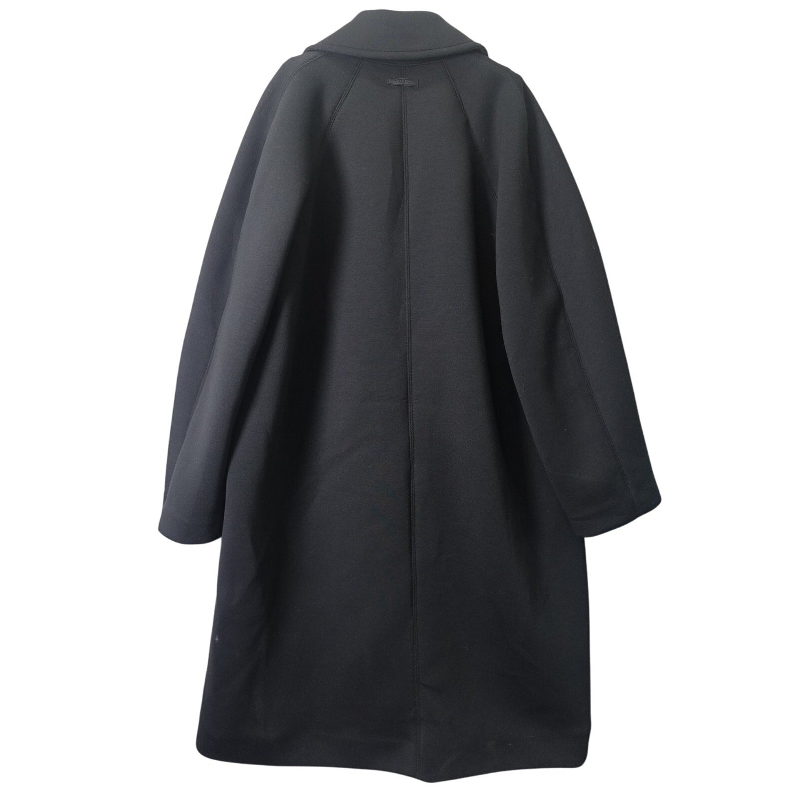 Calvin Klein Women's Scuba Coat Black Beauty - Large