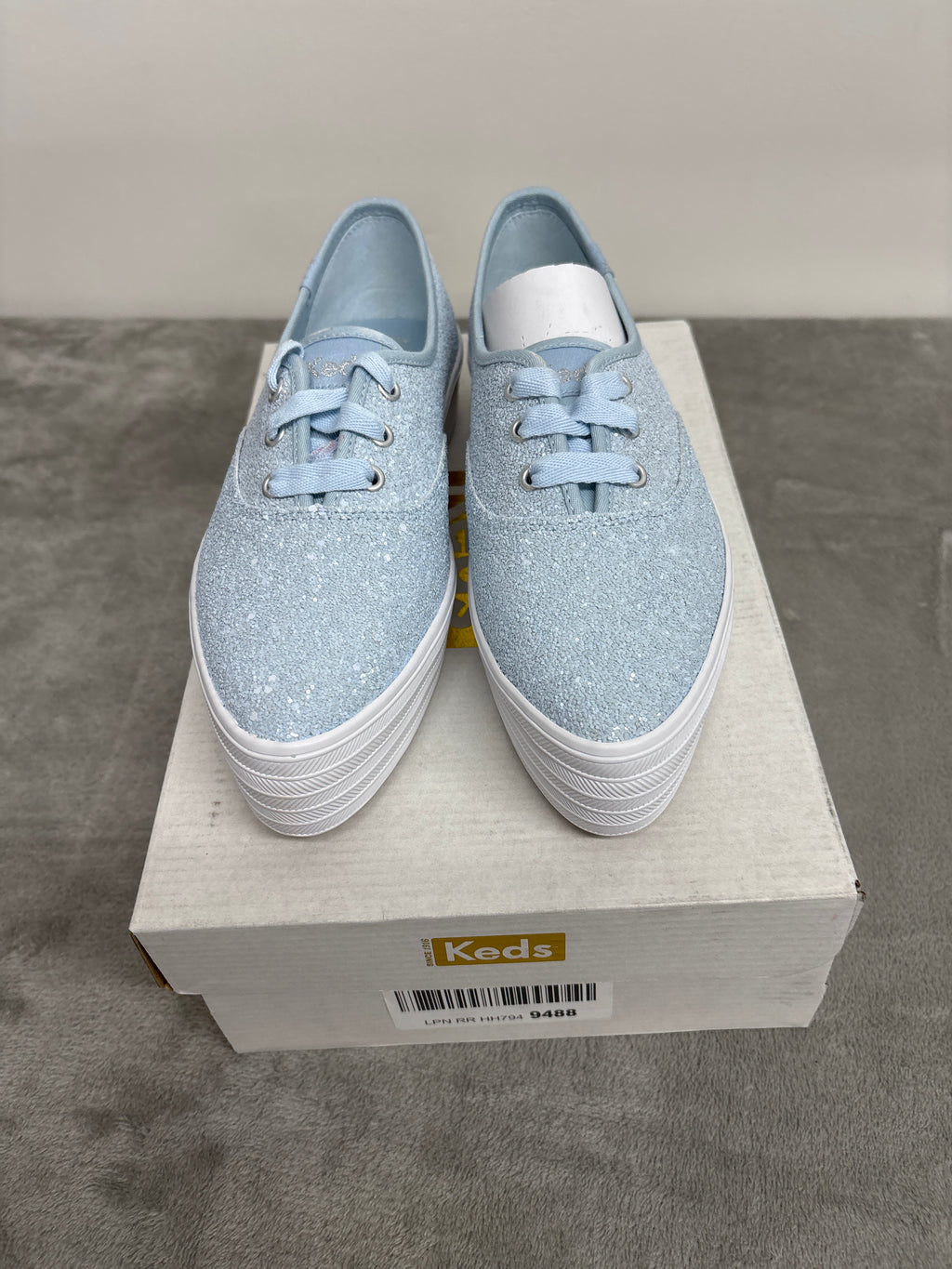 Keds point glit cel/bl sneakers