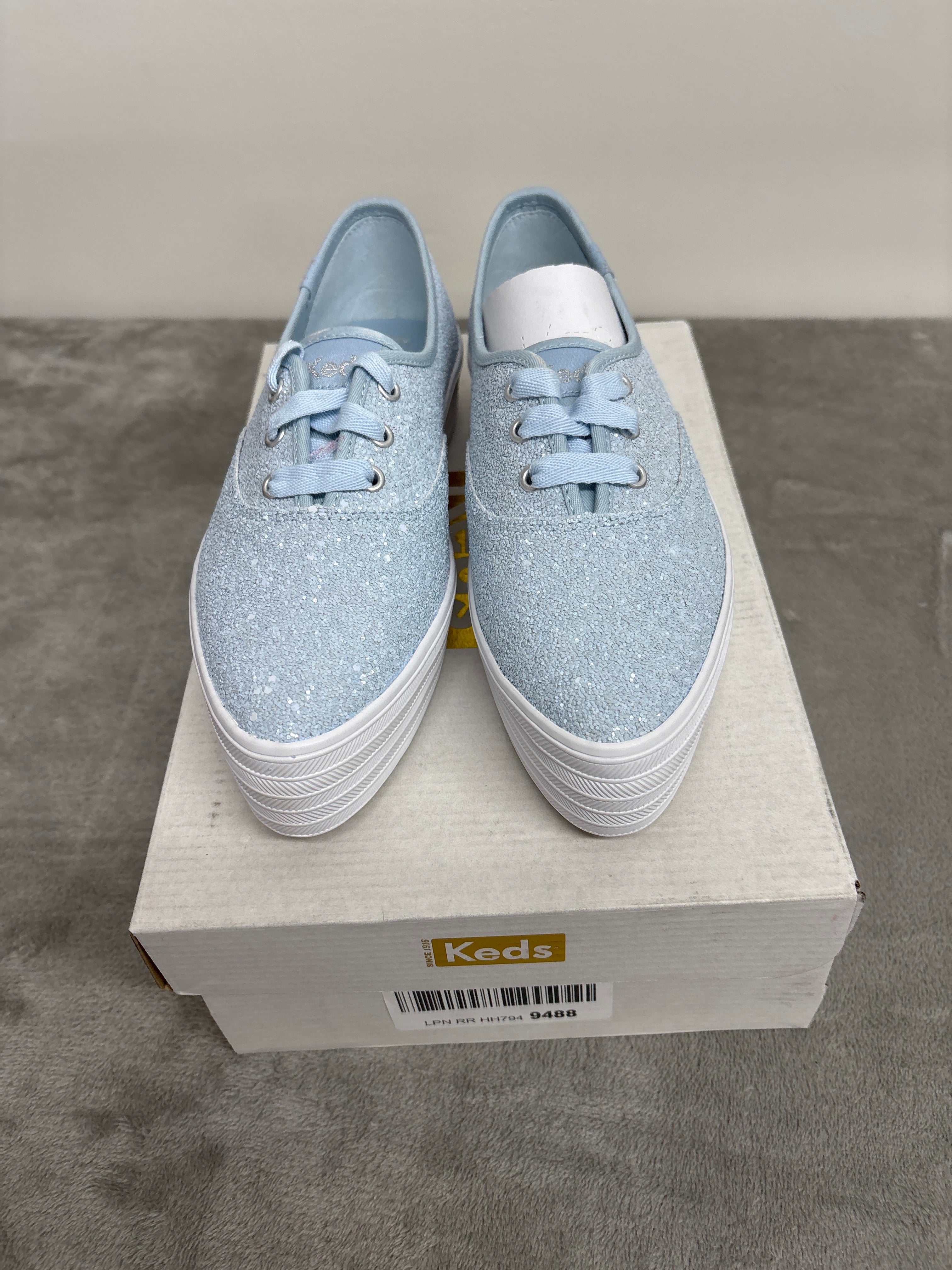 Keds point glit cel/bl sneakers