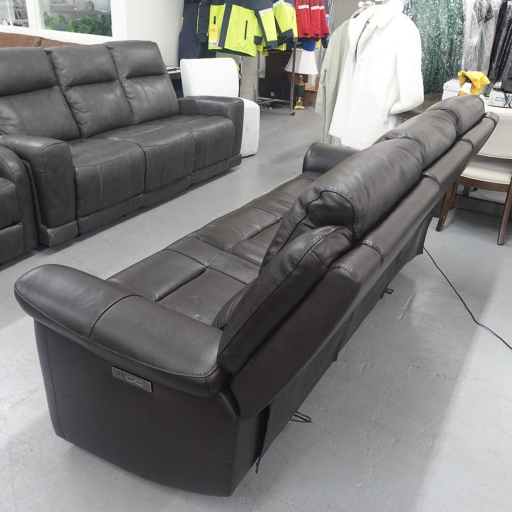 Alba Leather Power Reclining Sofa