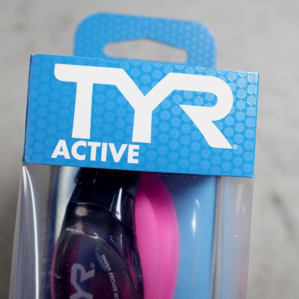 Lot of 3 TYR Vesi Femme Adult Swim Goggles Smoke/Pink New