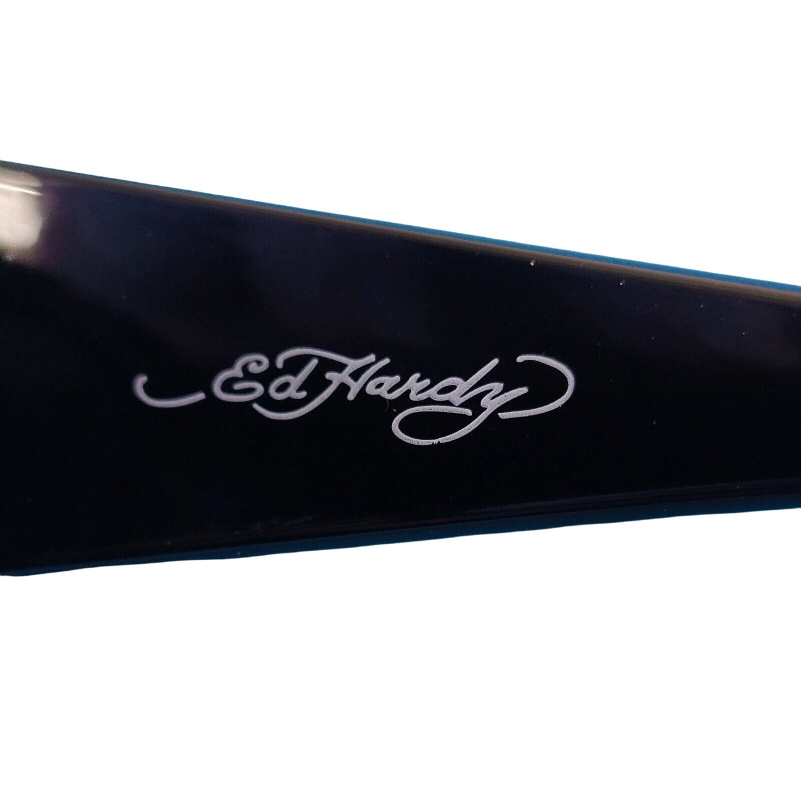 Ed Hardy Sunglasses UV 100% Protective Black w/ Dragon Hokusai