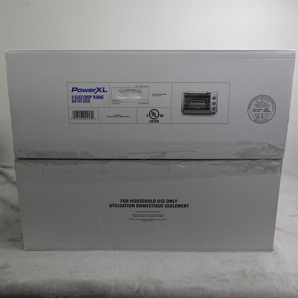 Power XL Air Fry Toaster Oven Crisp 'N Bake T06030-1SP
