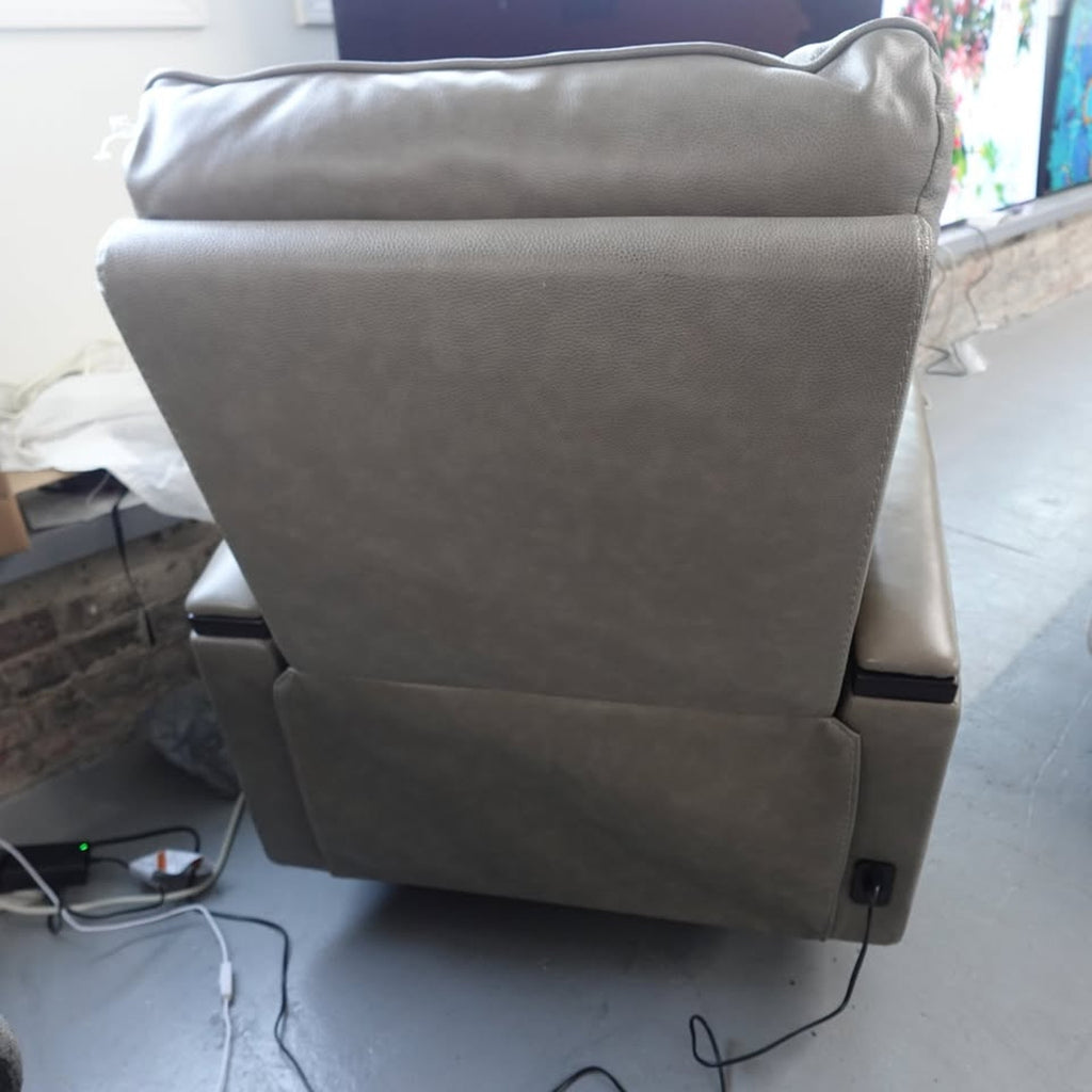 Shayne Leather Power Recliner with Power Headrest