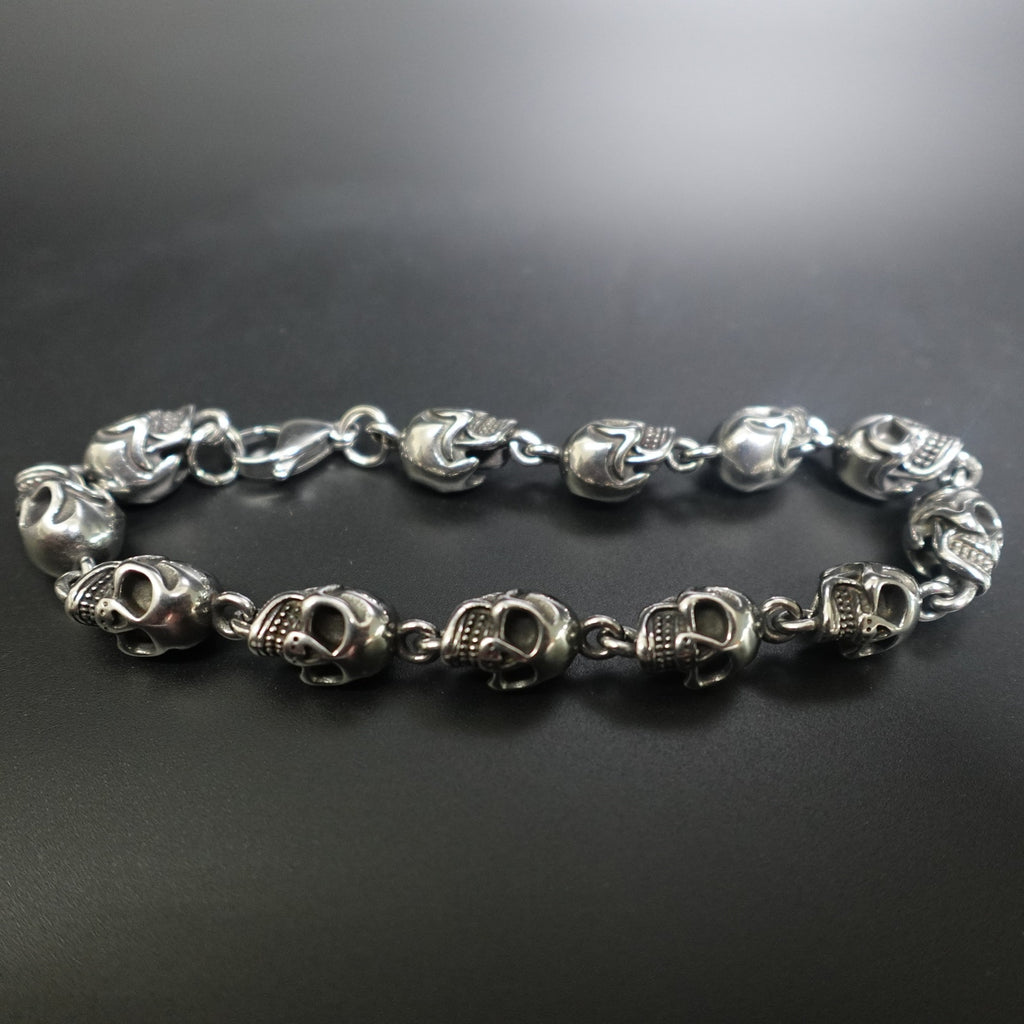 Stainless Steel Skull Bracelet