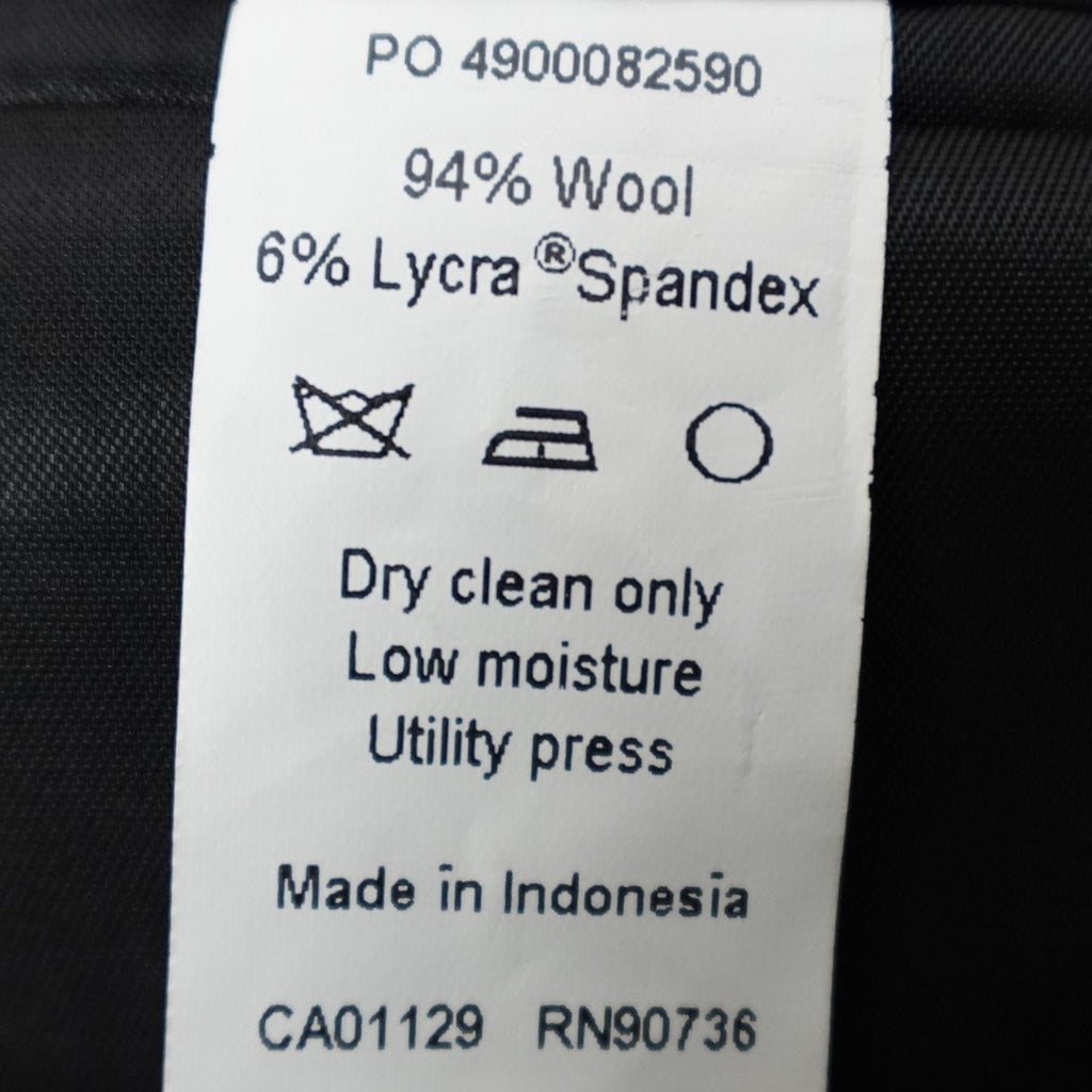 Calvin Klein Slim Fit Stretch Black Suit Jacket - 36R