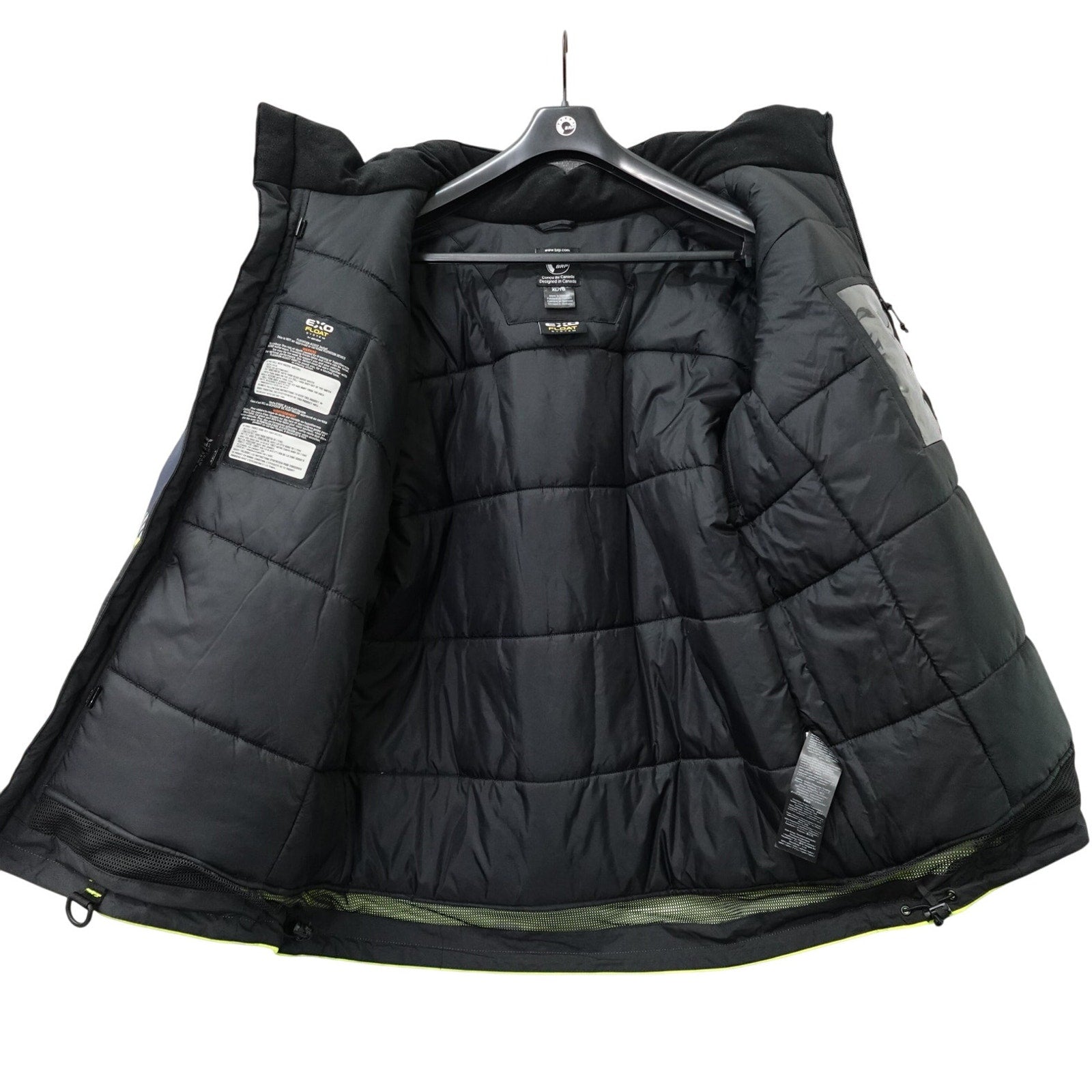 Ski-Doo Mens Vasa Snowmobile Jacket Green - Medium