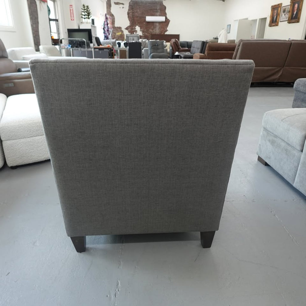 Aubree Fabric Accent Chair - Gray
