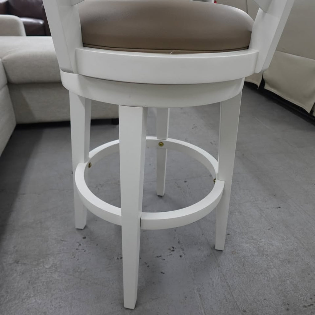 Grace Bar Height Stool White - HH2 Home