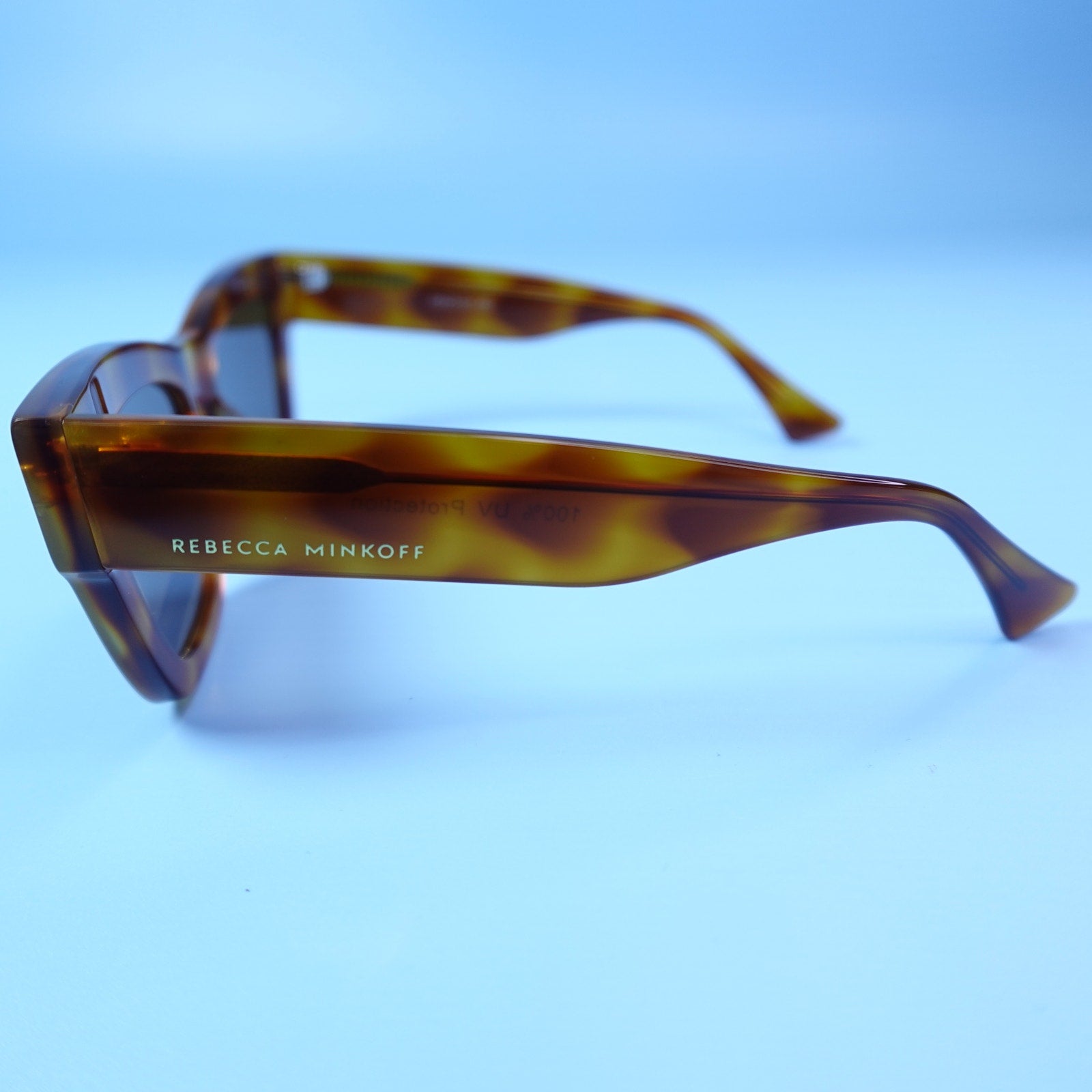 Rebecca Minkoff Soraya Sunglasses Brown tortoiseshell 100% UV Protection
