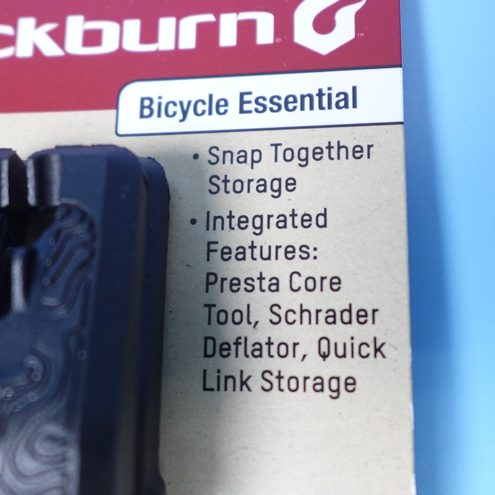 Blackburn Bicycle Tire Levers 2pc Set Presta Core Tool Schrader Deflator
