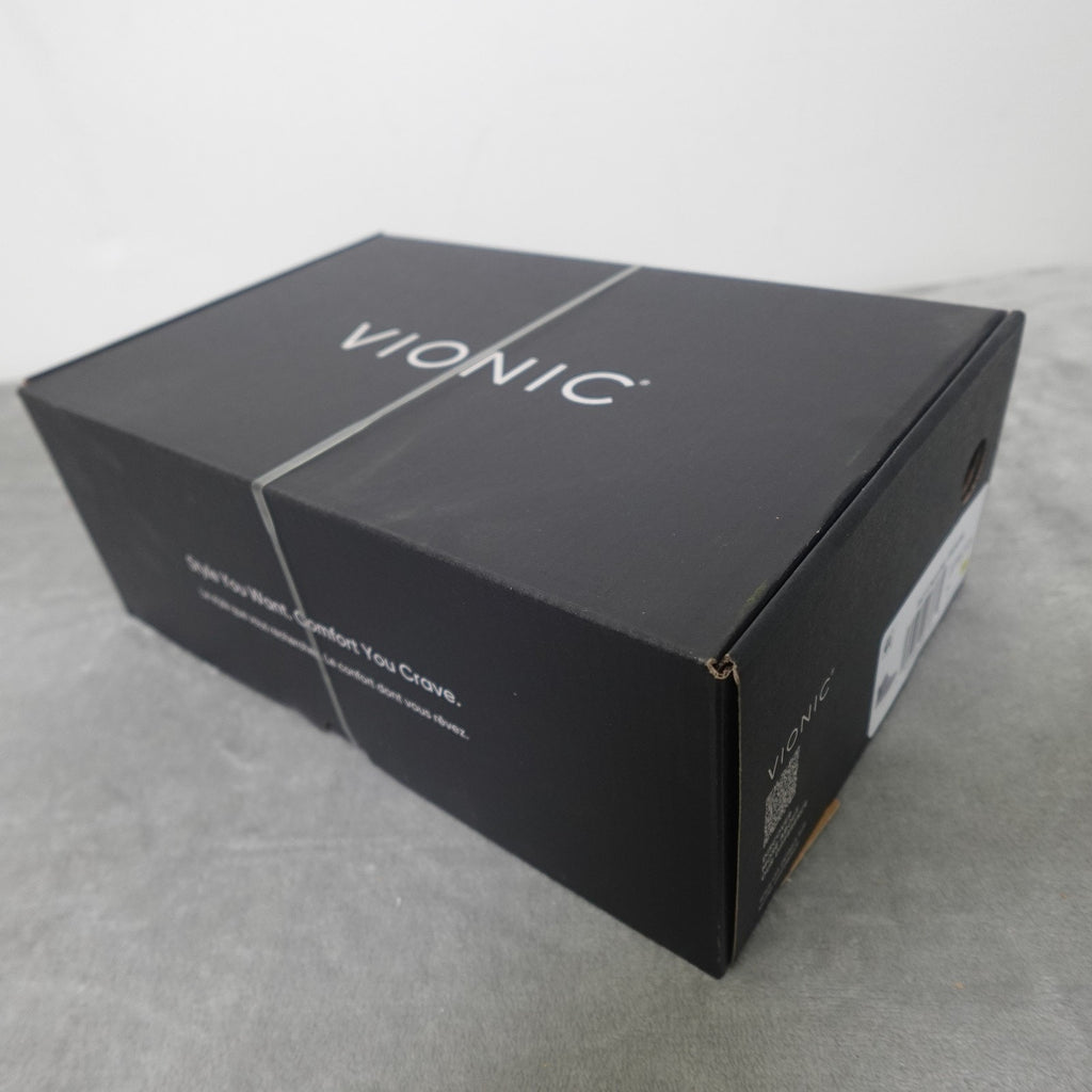 Vionic Norwood Faux Fur Ankle Boots Charcoal Women’s 7 M New w/ Box
