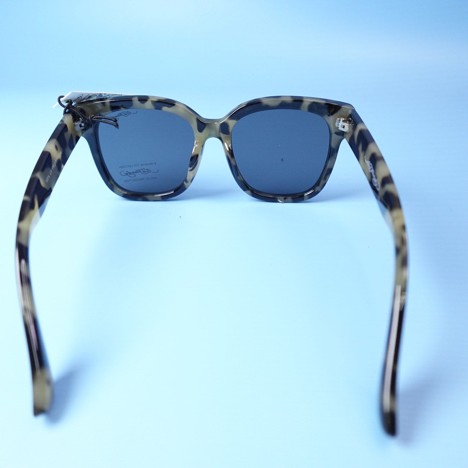 Ed Hardy Love Kills Slowly Collection Sunglasses Black & Tortoiseshell w/ Roses