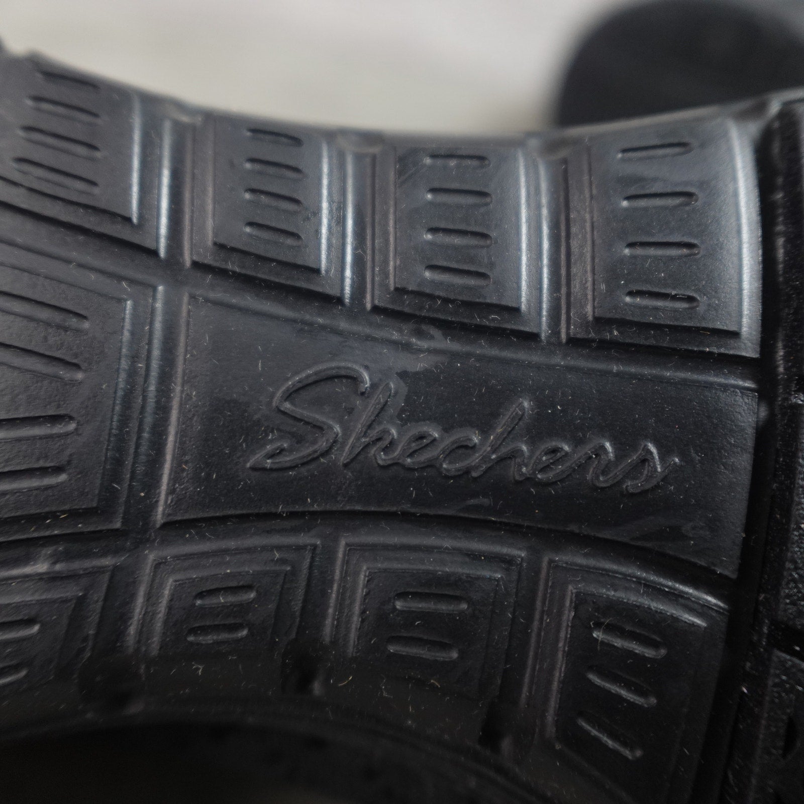 Skechers Seager Stat Women's Size 7.5 Slip On Walking Shoes Black 49481 BBK New