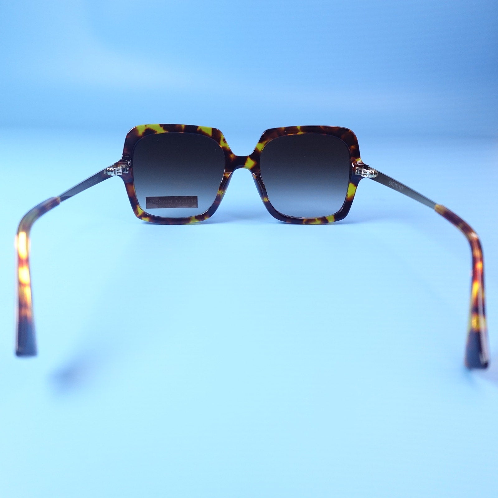 Rebecca Minkoff Willow Sunglasses Tortoiseshell Frame with Gold Arms