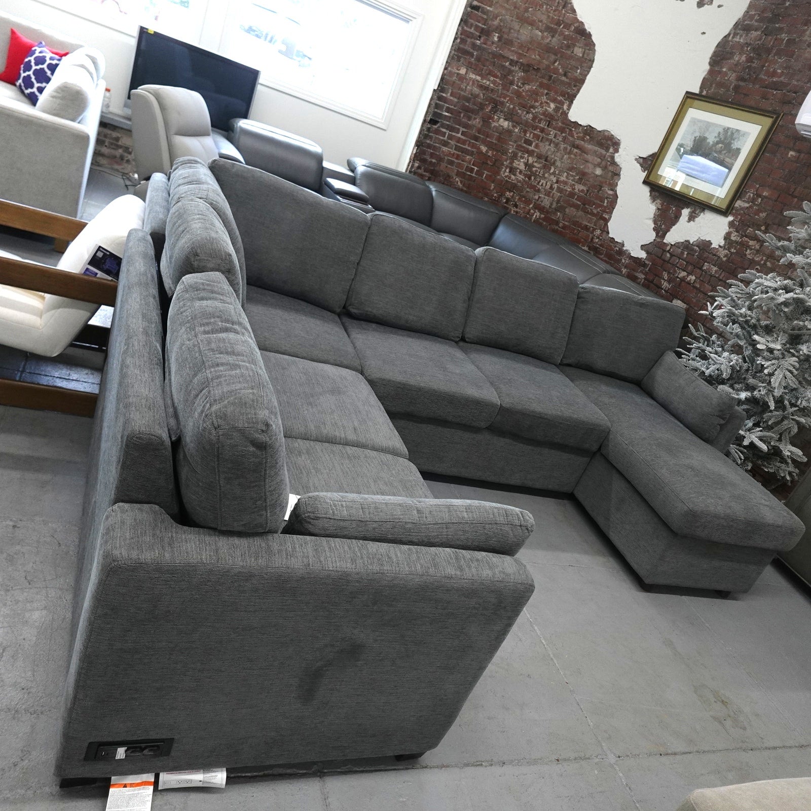 Coddle Luke Sleeper Sectional with Reversible Chaise and Storage