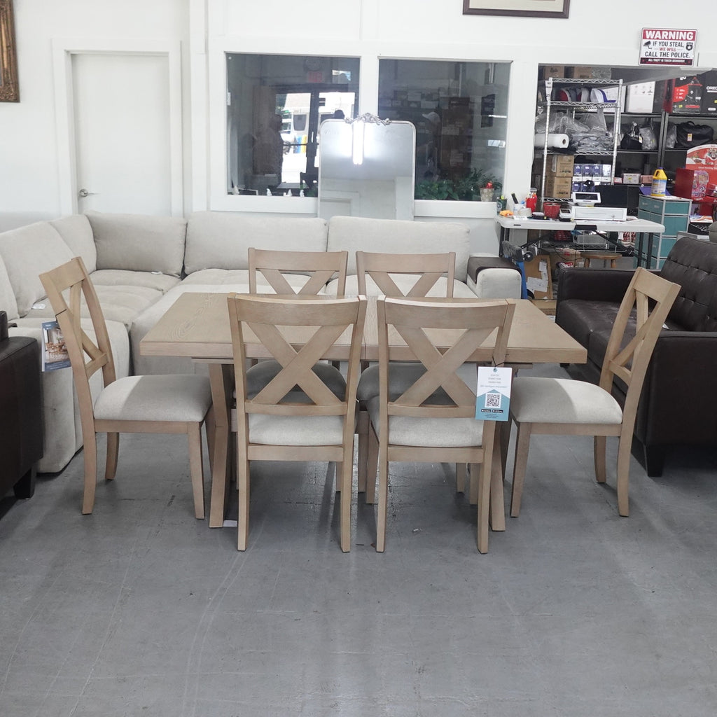 Augusta Dining Table and 6 Chairs