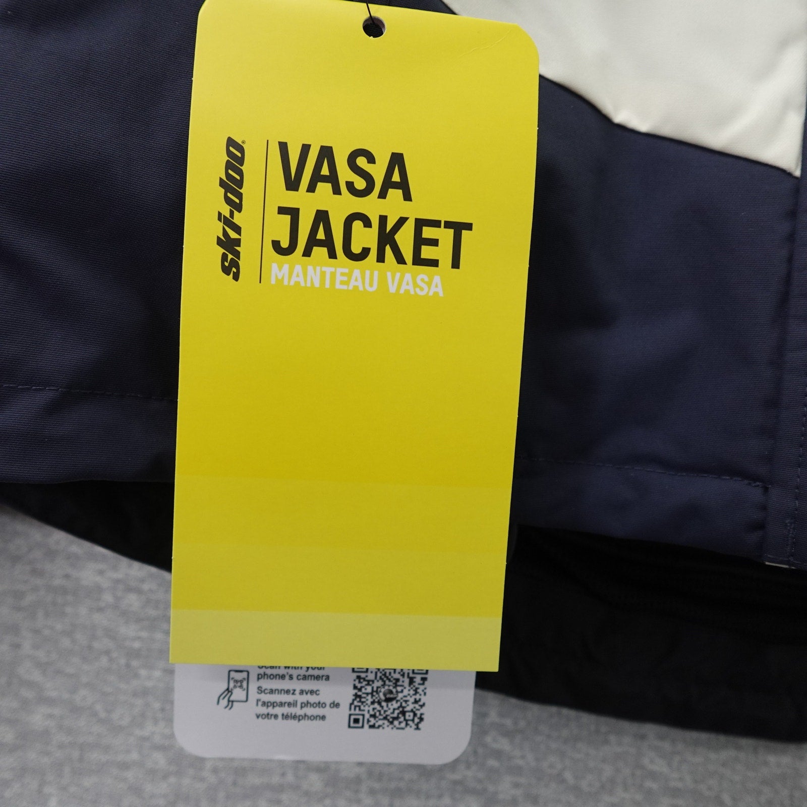 Ski-Doo Woman's Vasa Snowmobiling Jacket Ivory - Small