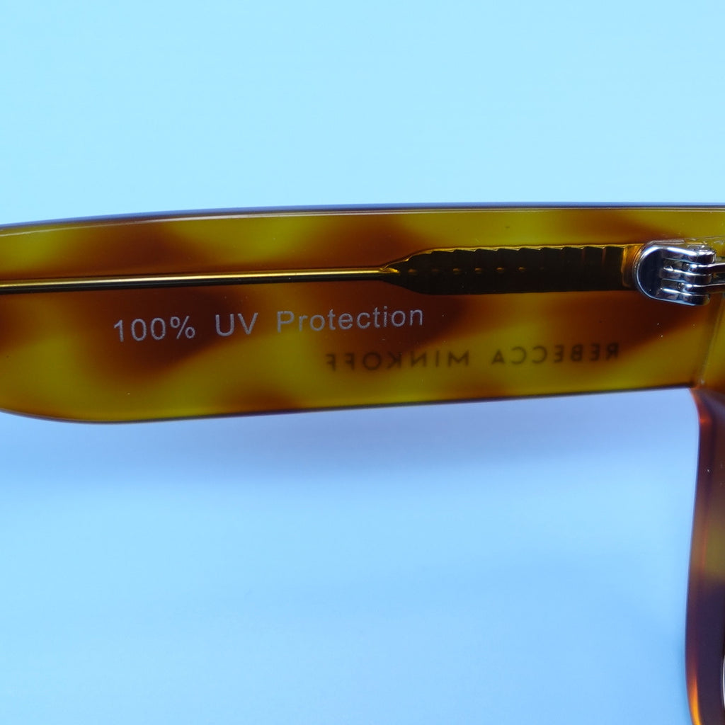 Rebecca Minkoff Soraya Sunglasses Brown tortoiseshell 100% UV Protection