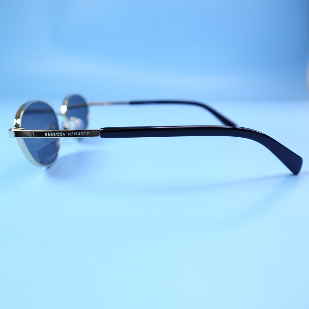 Rebecca Minkoff evangelyne Sunglasses Gold/Black 100% UV Protection