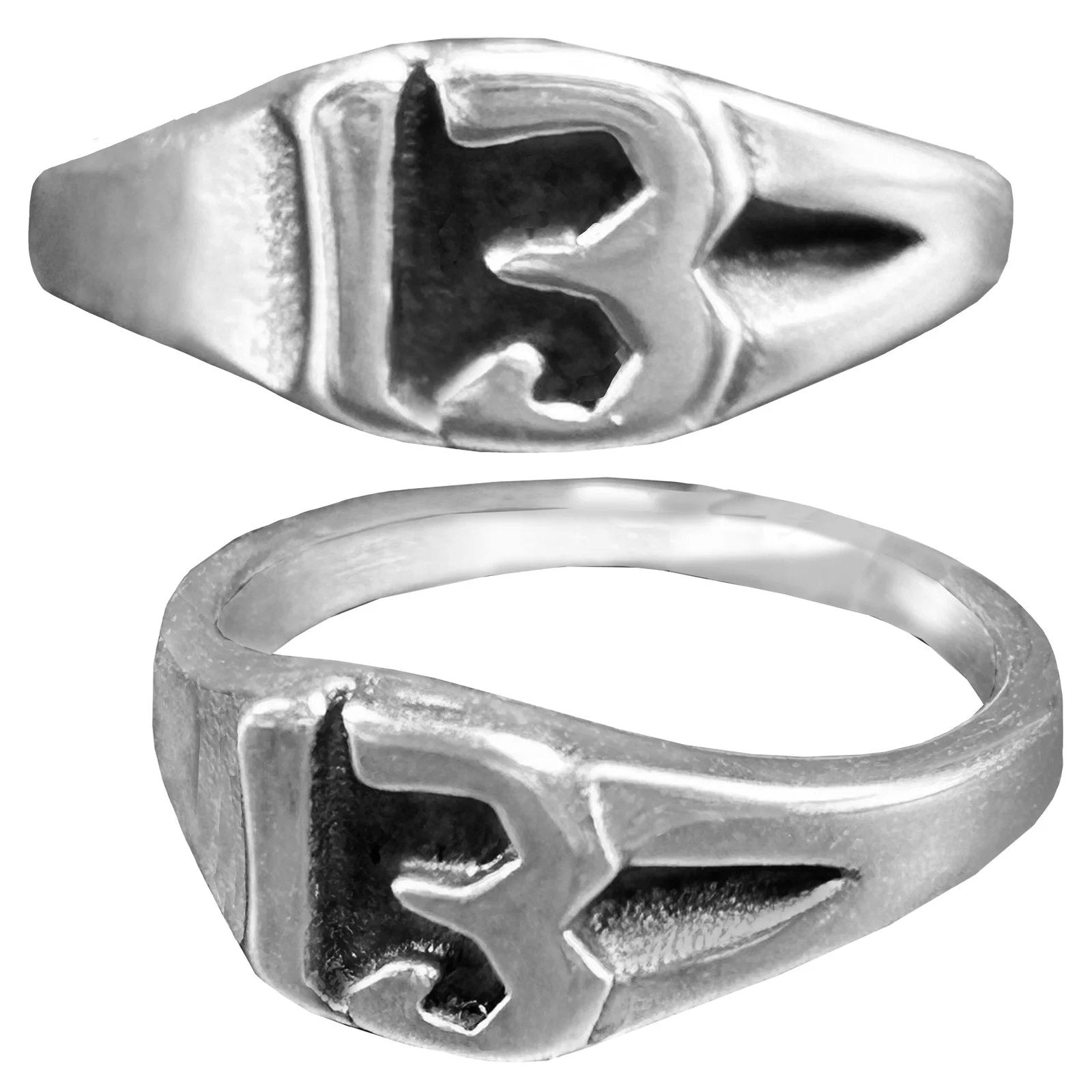Size 9 Stainless Steel Number 13 Ring RSRN-723