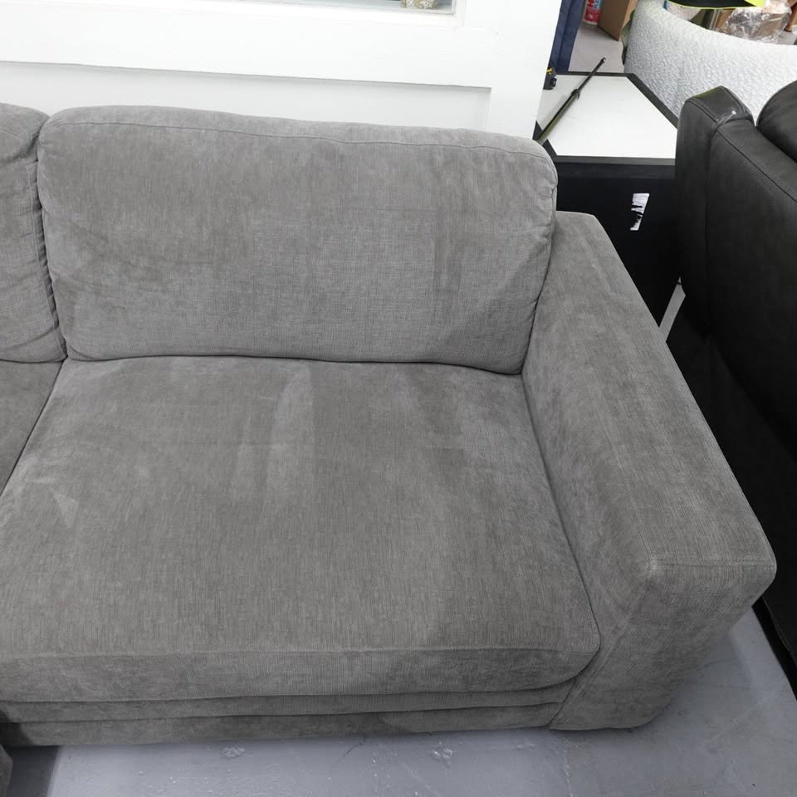 Penelope Fabric Sectional with Ottoman