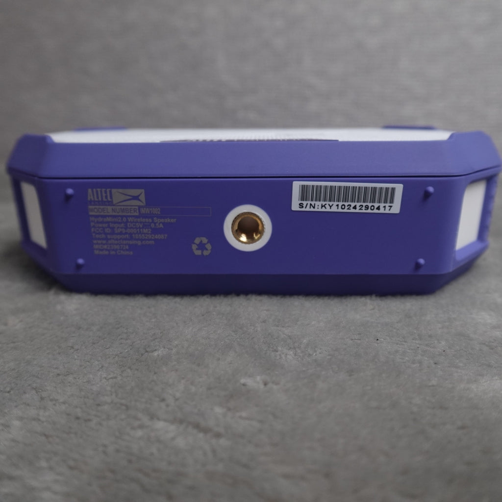 Altec Lansing HydraMini 2.0 Bluetooth Wireless Speaker IP67 Purple
