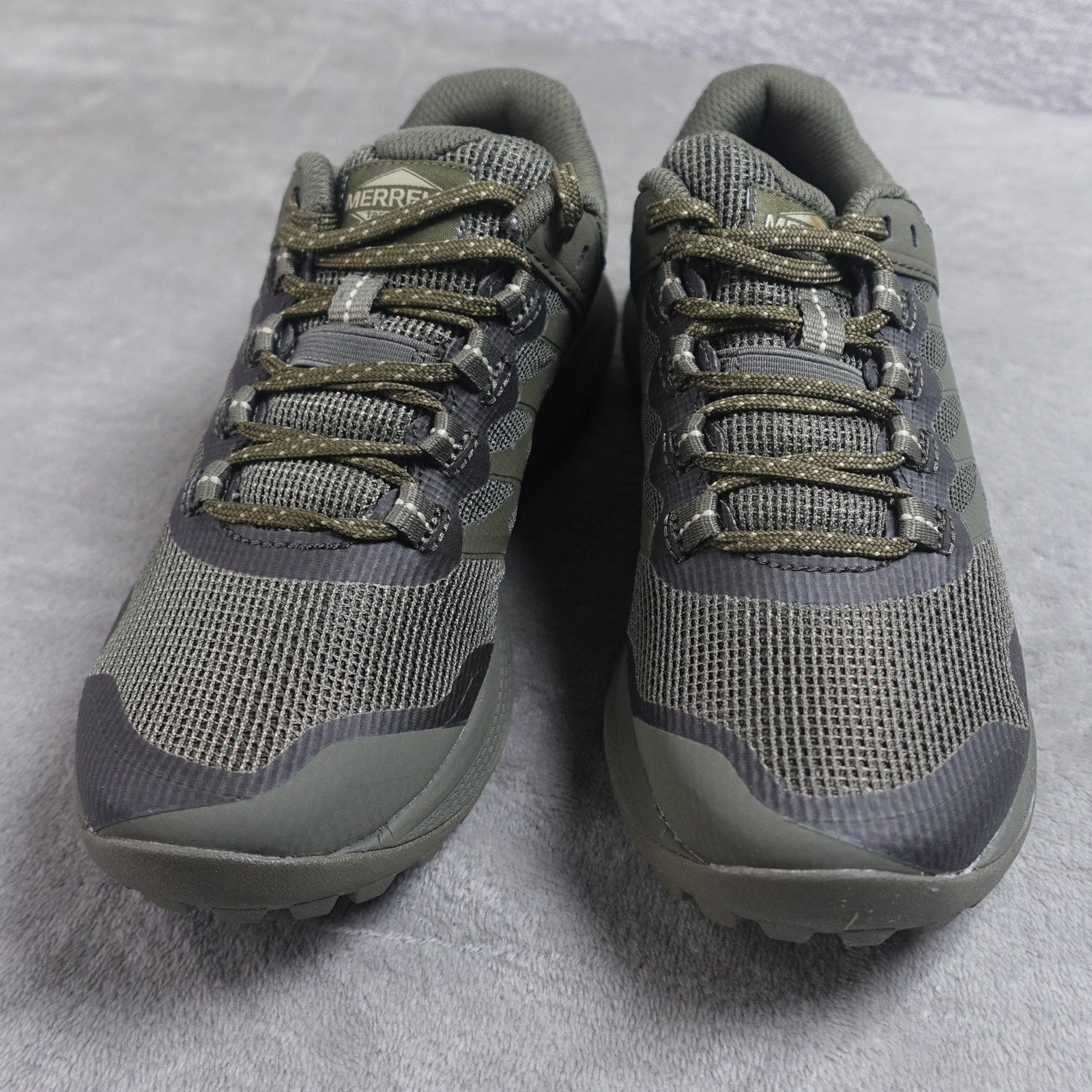 Merrell Nova 3 Tactical Men's Hiking Shoes Dark Olive J005047 Size 3.5M New