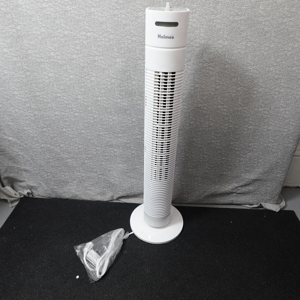 Lot of 2 Holmes Tower Fan 31" White New in Box