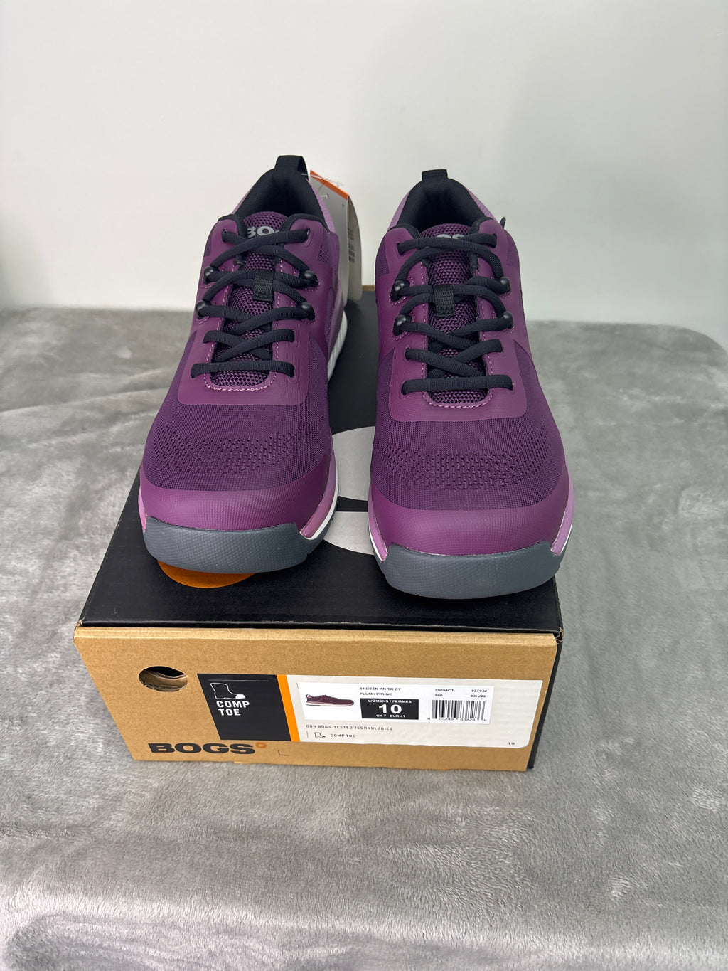 BOGS purple BOOS athletic shoes