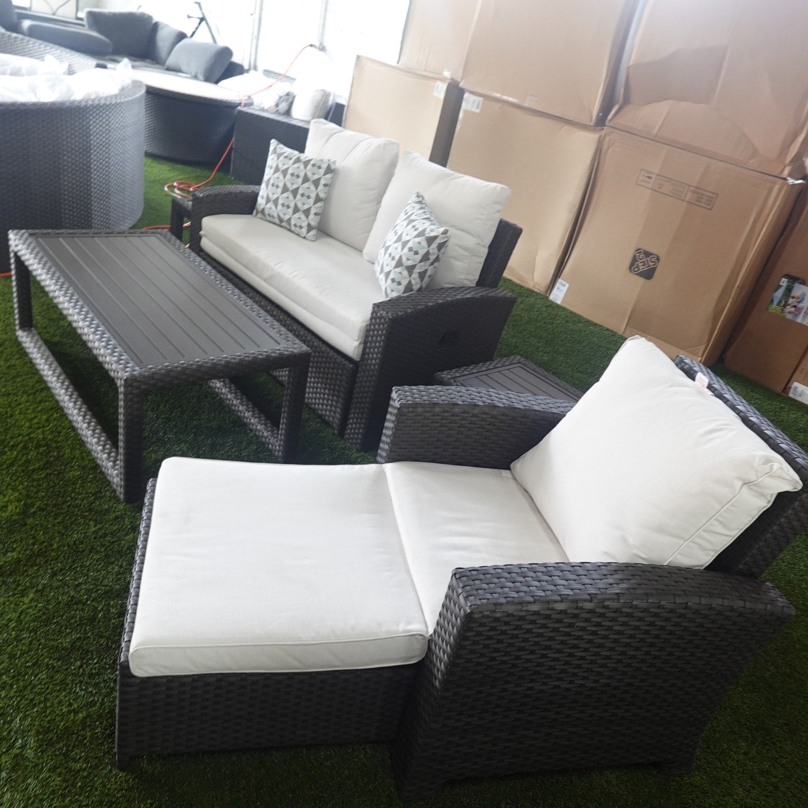 Sunvilla Outdoor Patio Set – 5 Piece (NEW) – $1,099 OBO