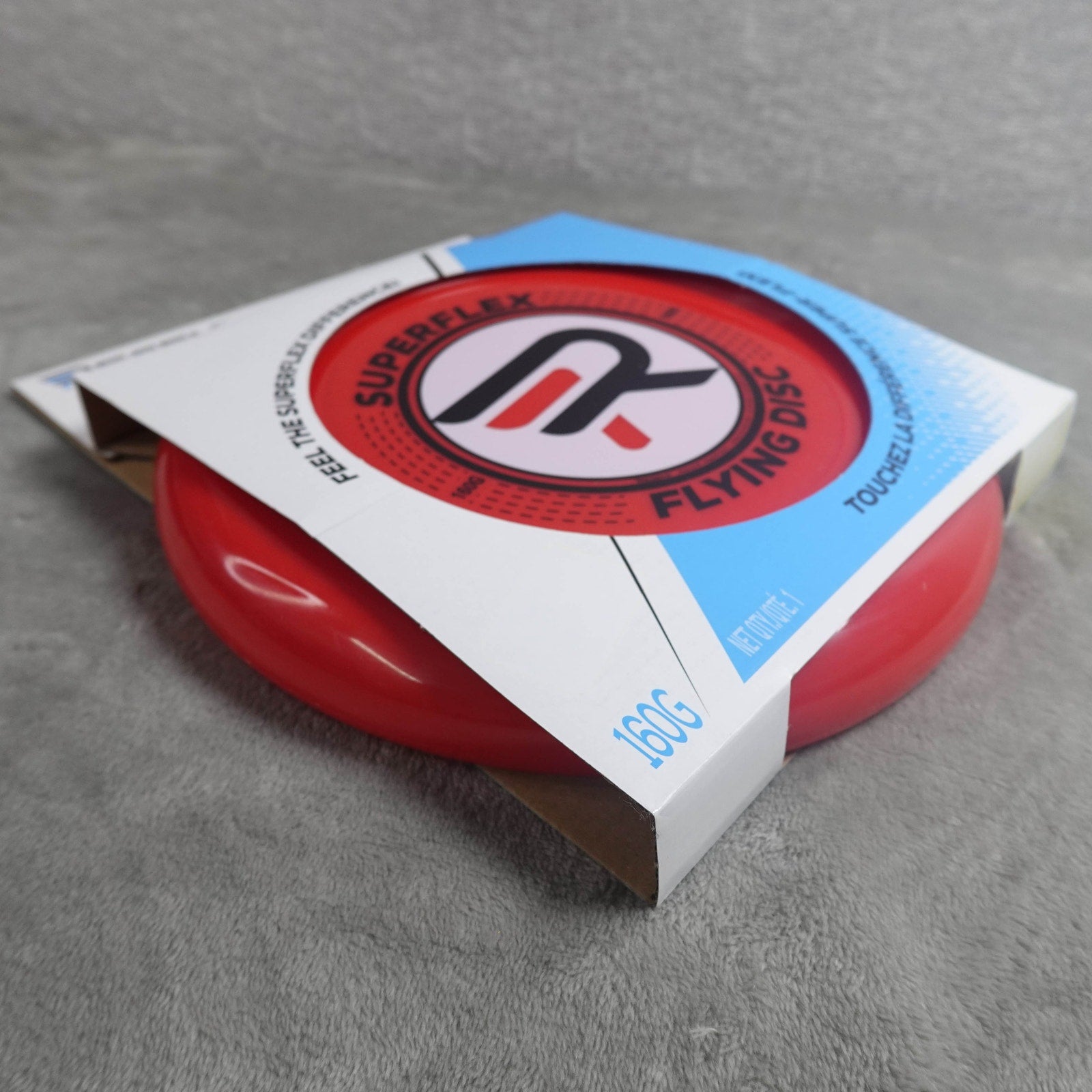Regent Sports SuperFlex Flying Disc 160g Red Ultimate Frisbee