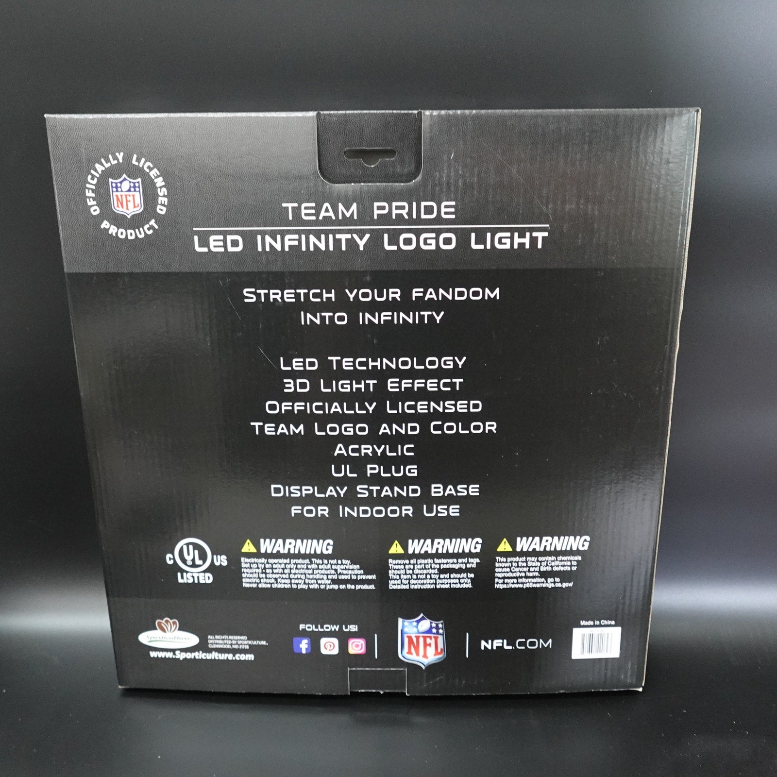 Dallas Cowboys LED Infinity Logo Light