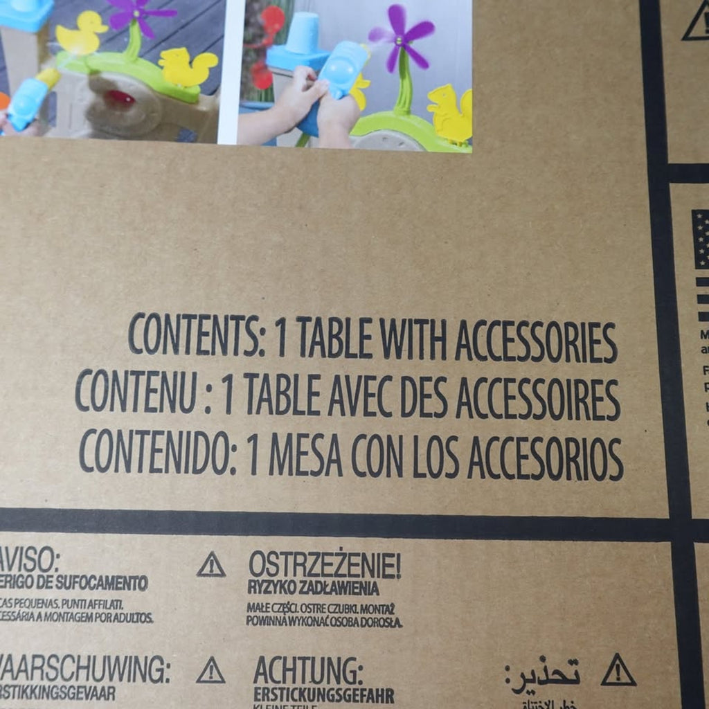 Step 2 Waterpark Arcade Table W/ Accessories
